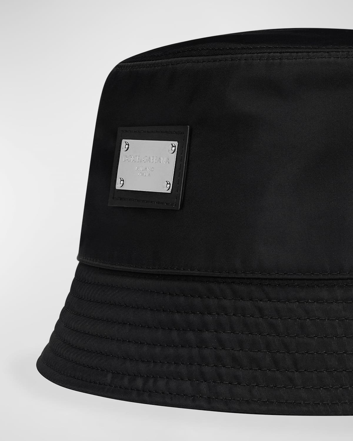 Mens Logo Plaque Bucket Hat Product Image