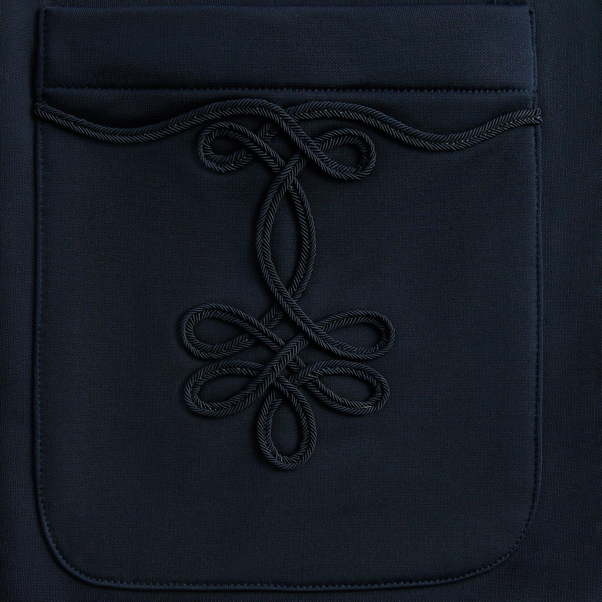 Kith Long Sleeve Boxy Collared Overshirt - Nocturnal Male Product Image