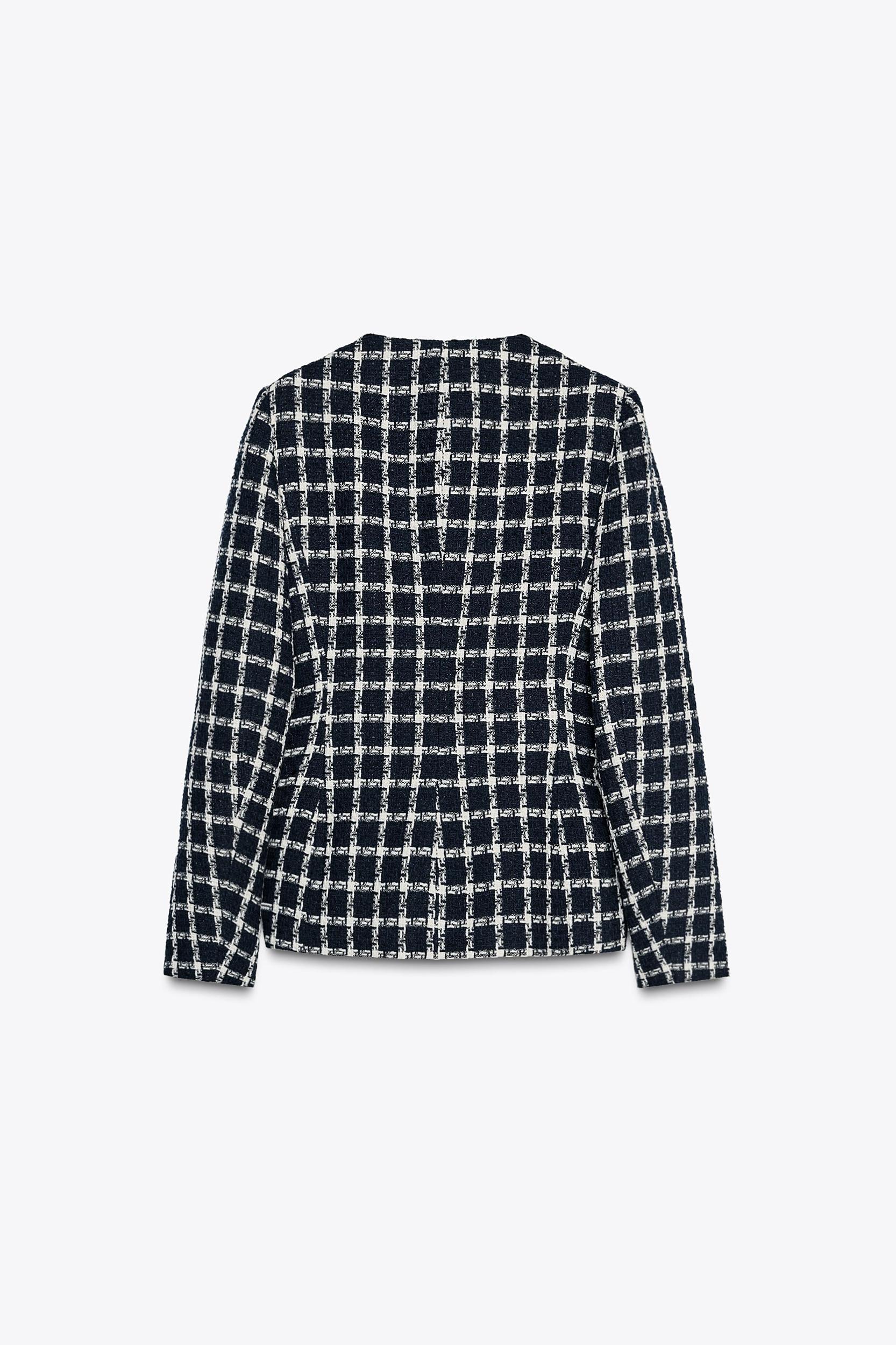 TEXTURED TAILORED BLAZER Product Image
