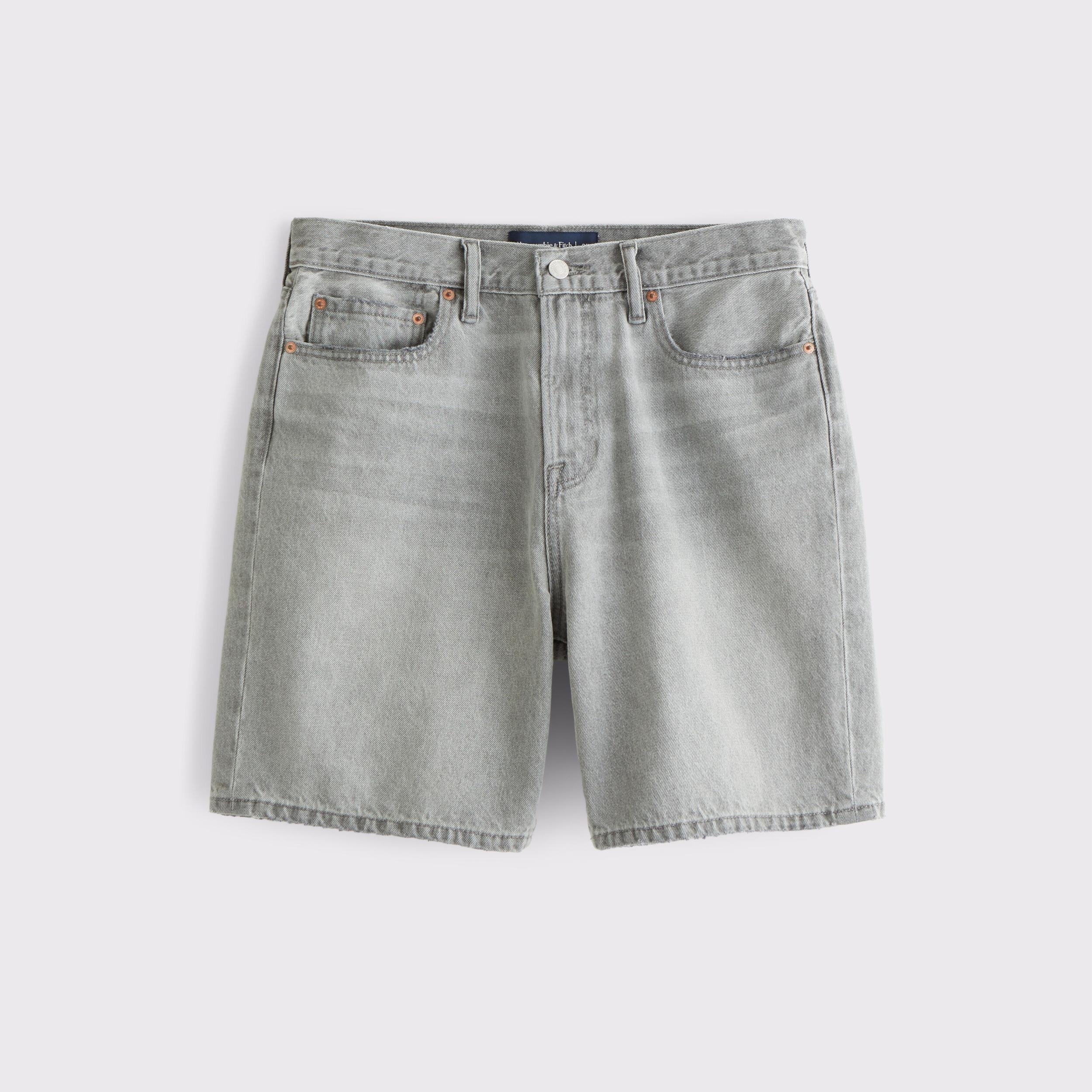 Loose Denim Short Product Image
