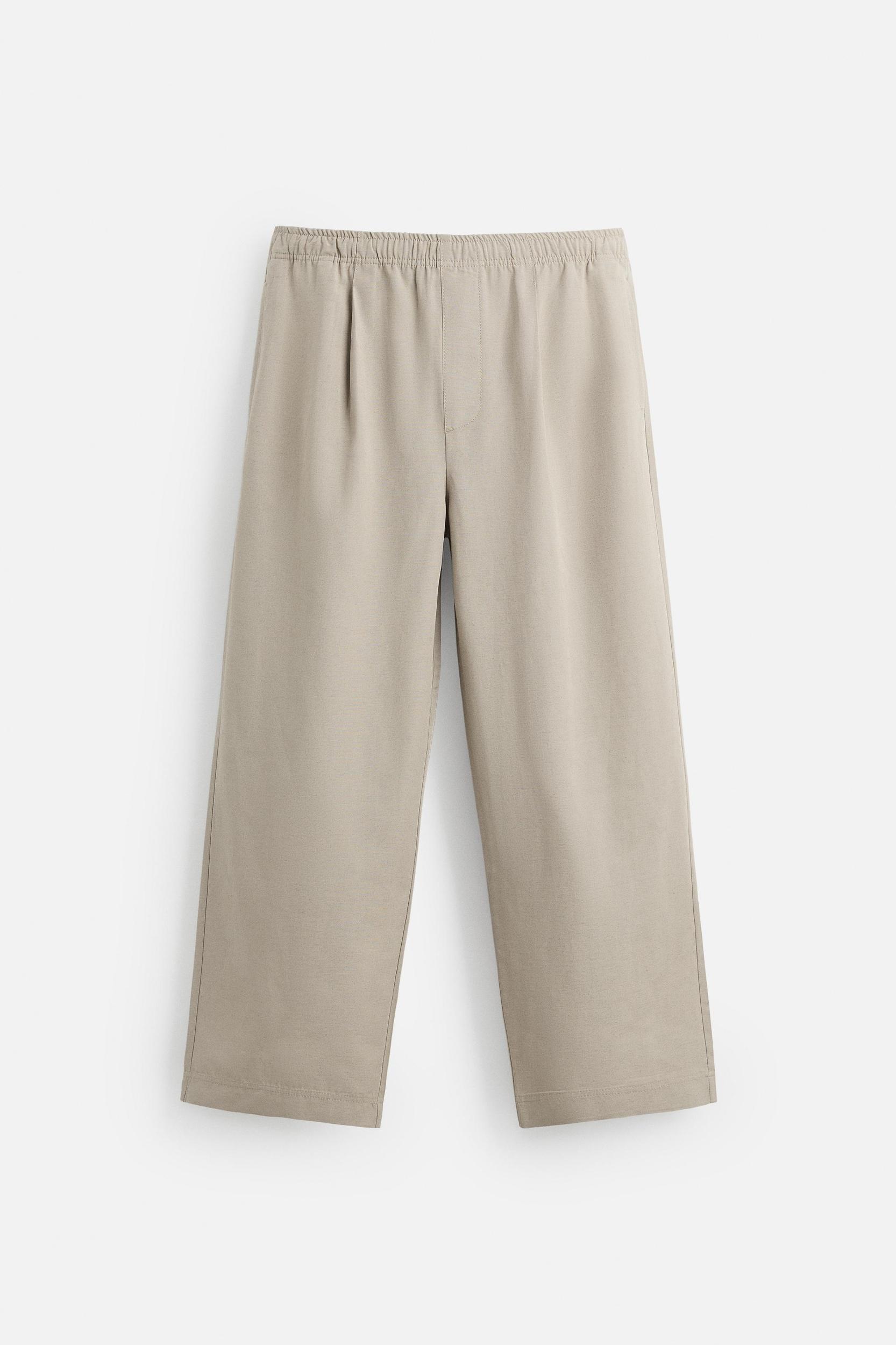 REGULAR FIT JOGGER WAIST PANTS Product Image