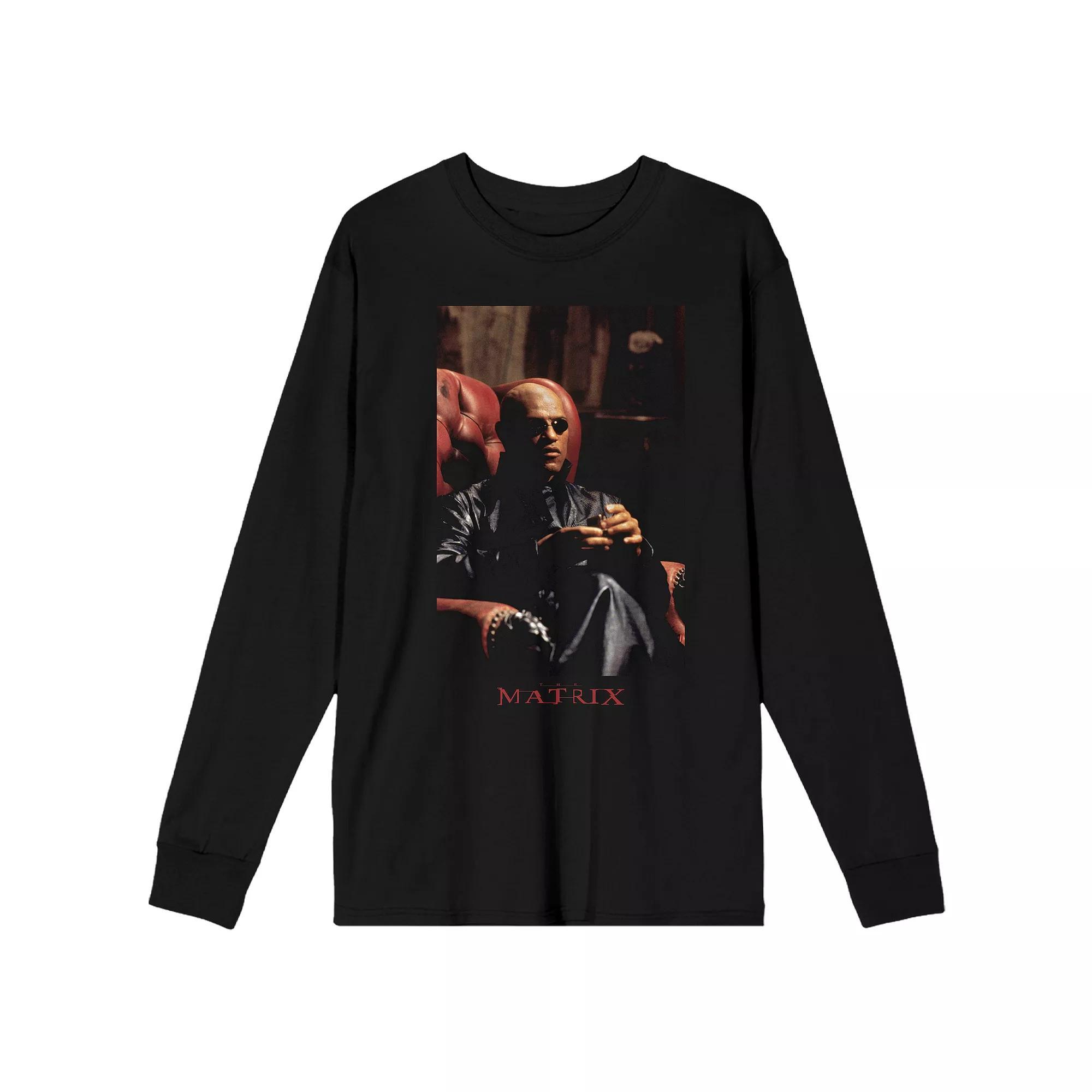 Men's Matrix Morpheus Long Sleeve Tee, Size: XXL, Black Product Image