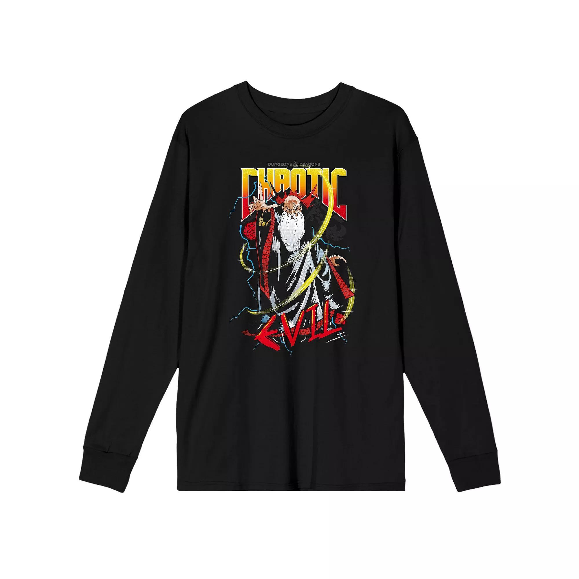 Men's Dungeons & Dragons Chaotic Tee, Size: Medium, Black Product Image