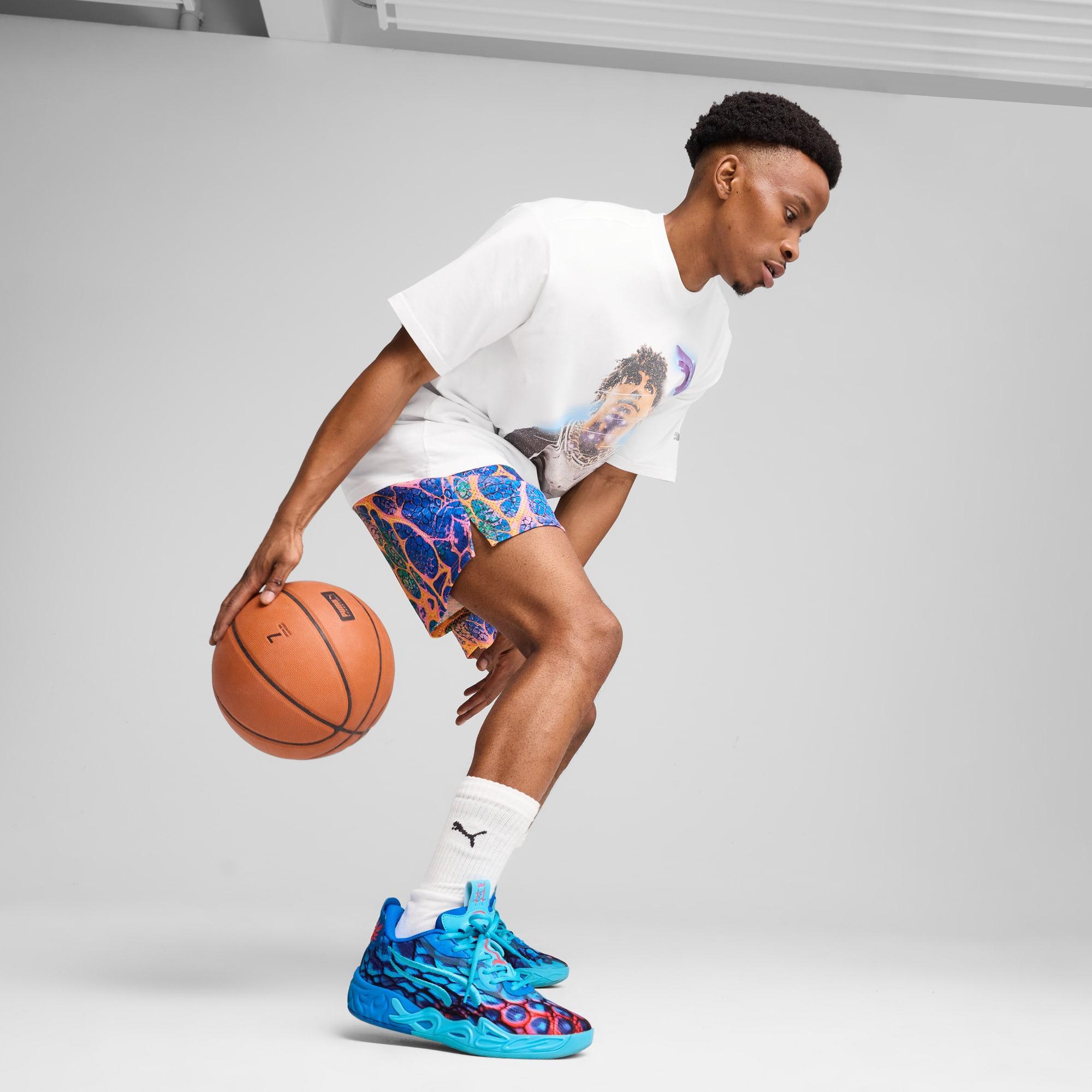 PUMA x LAMELO BALL MB.04 LO Alien Skin Men's Basketball Shoes Product Image
