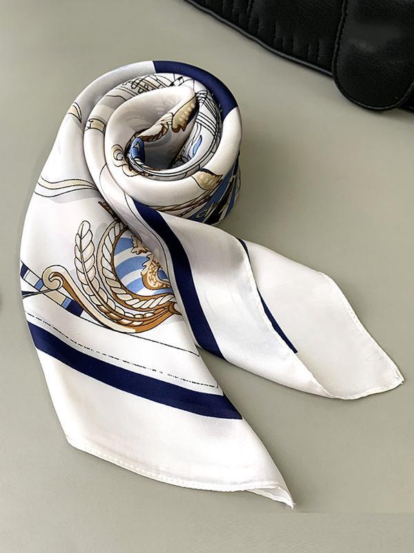 Urban Silk Imitation Printed Square Scarf Product Image