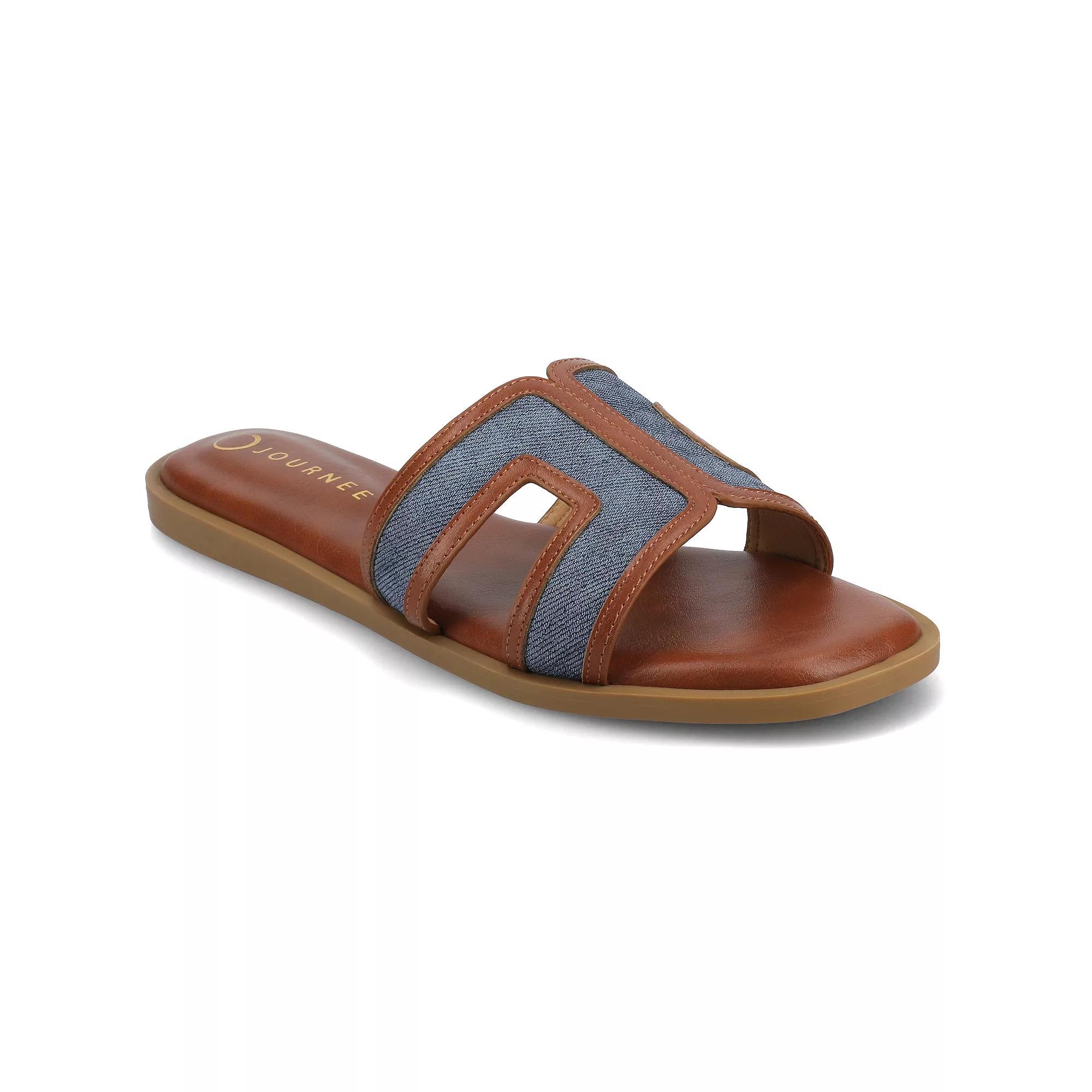 Journee Collection Womens Primah Slide Sandal Product Image