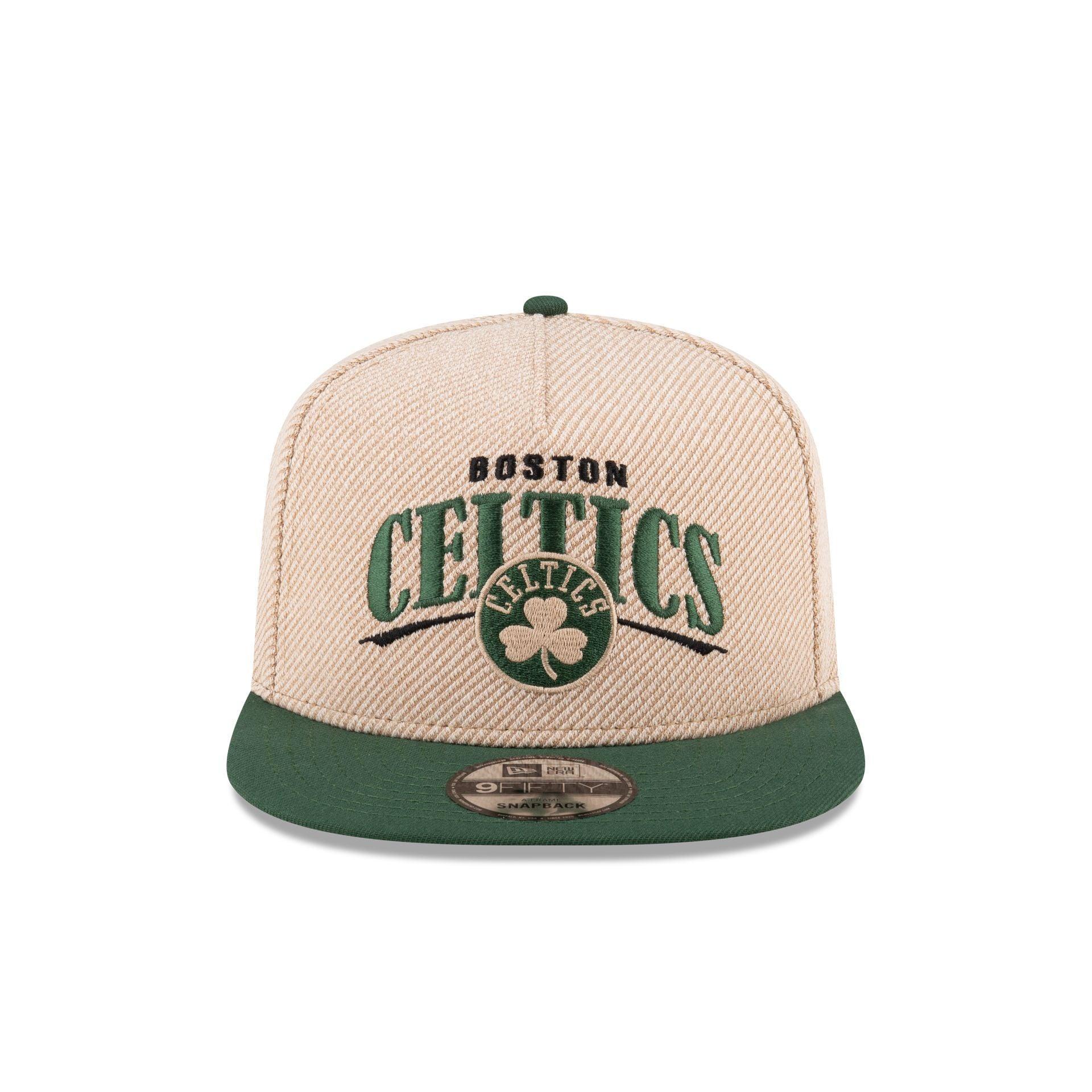 Boston Celtics Terry Heather 9FIFTY A-Frame Snapback Hat Male Product Image
