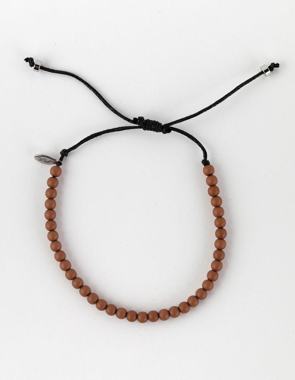 FULL TILT 2 Pack Classic And Beaded Bracelets - BROWN COMBO Product Image