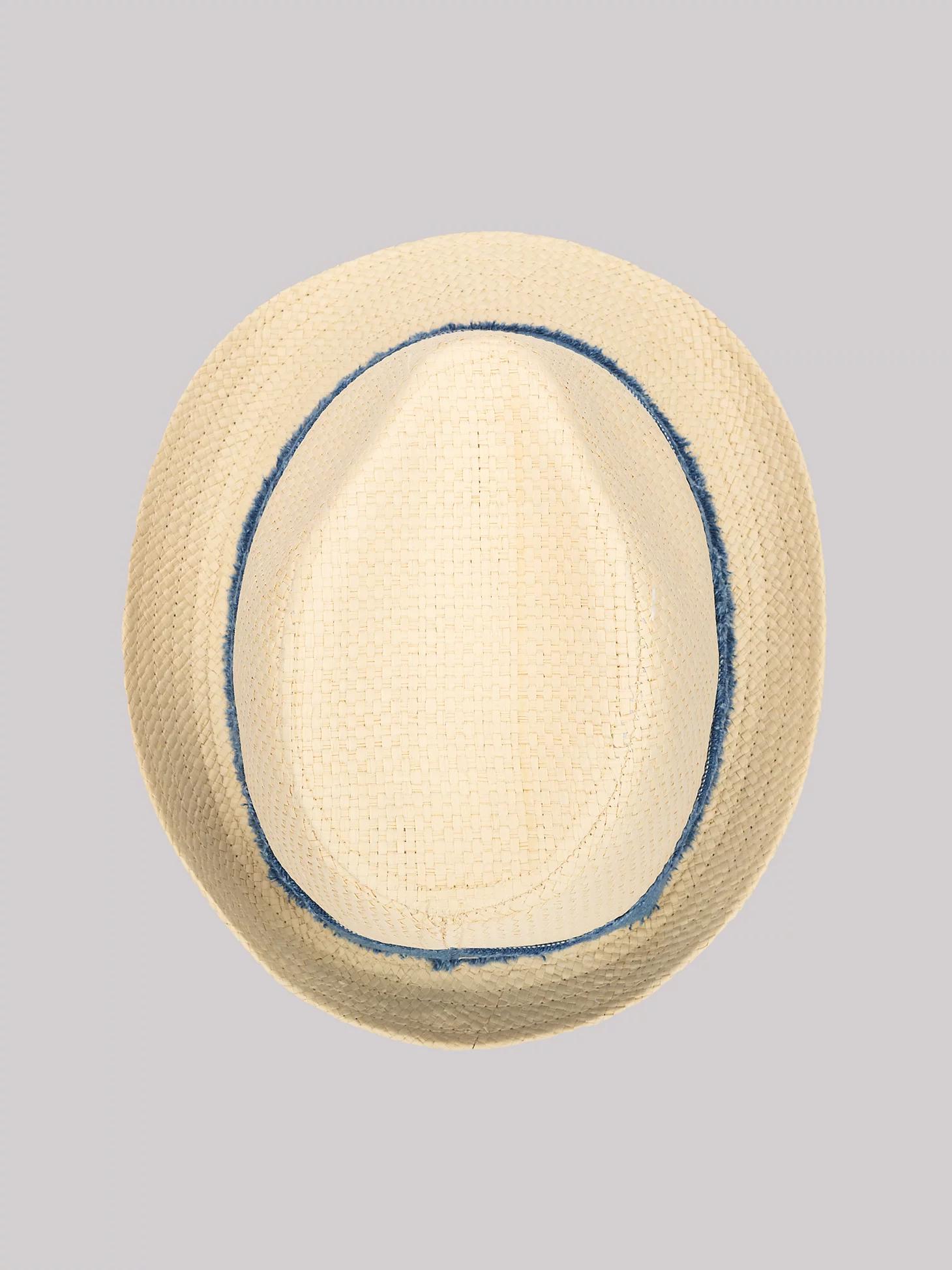 Men's Acid Wash Band Straw Fedora Hat | Men's Accessories | Lee® Product Image