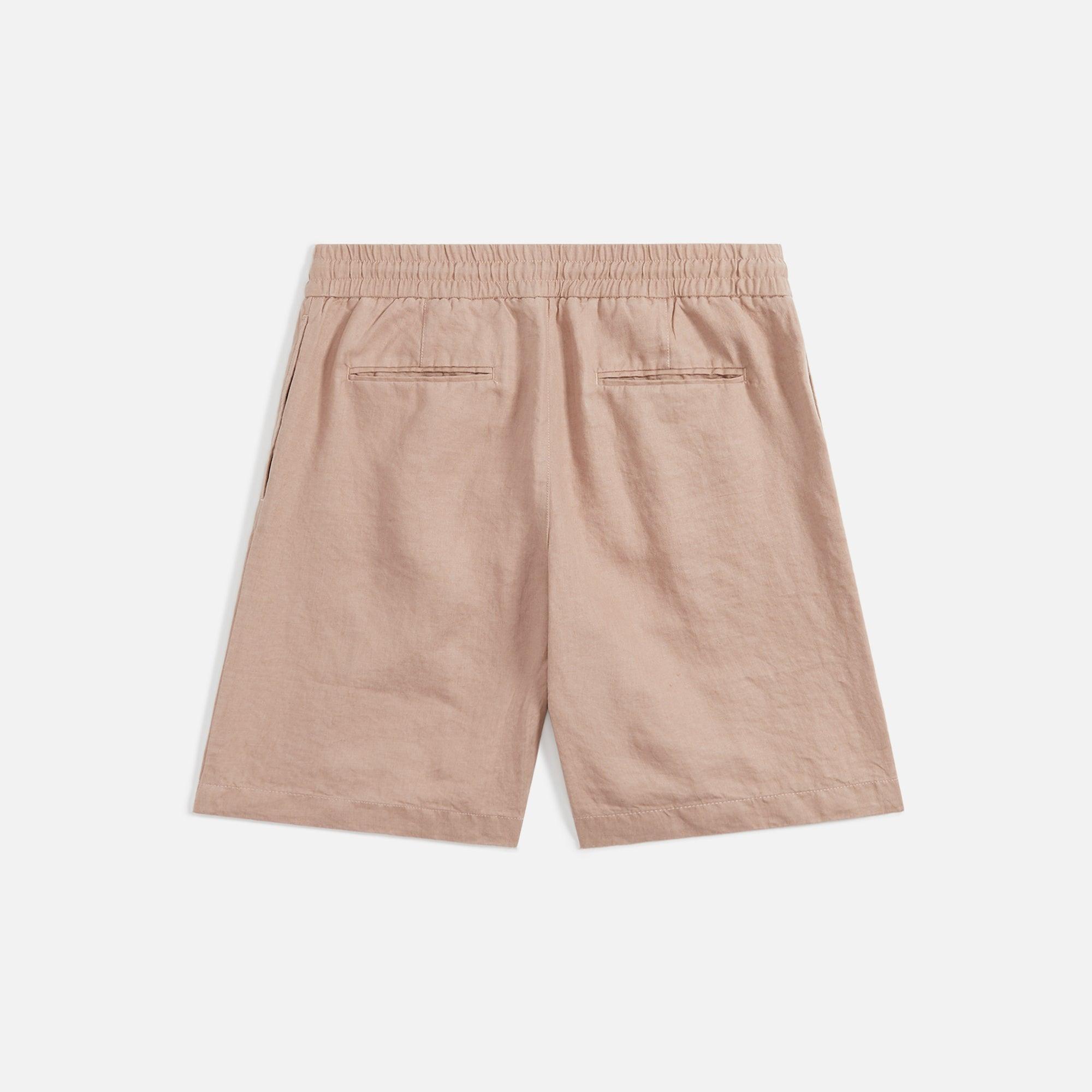 Orlebar Brown Cornell Linen Short - Caramel Pink Male Product Image