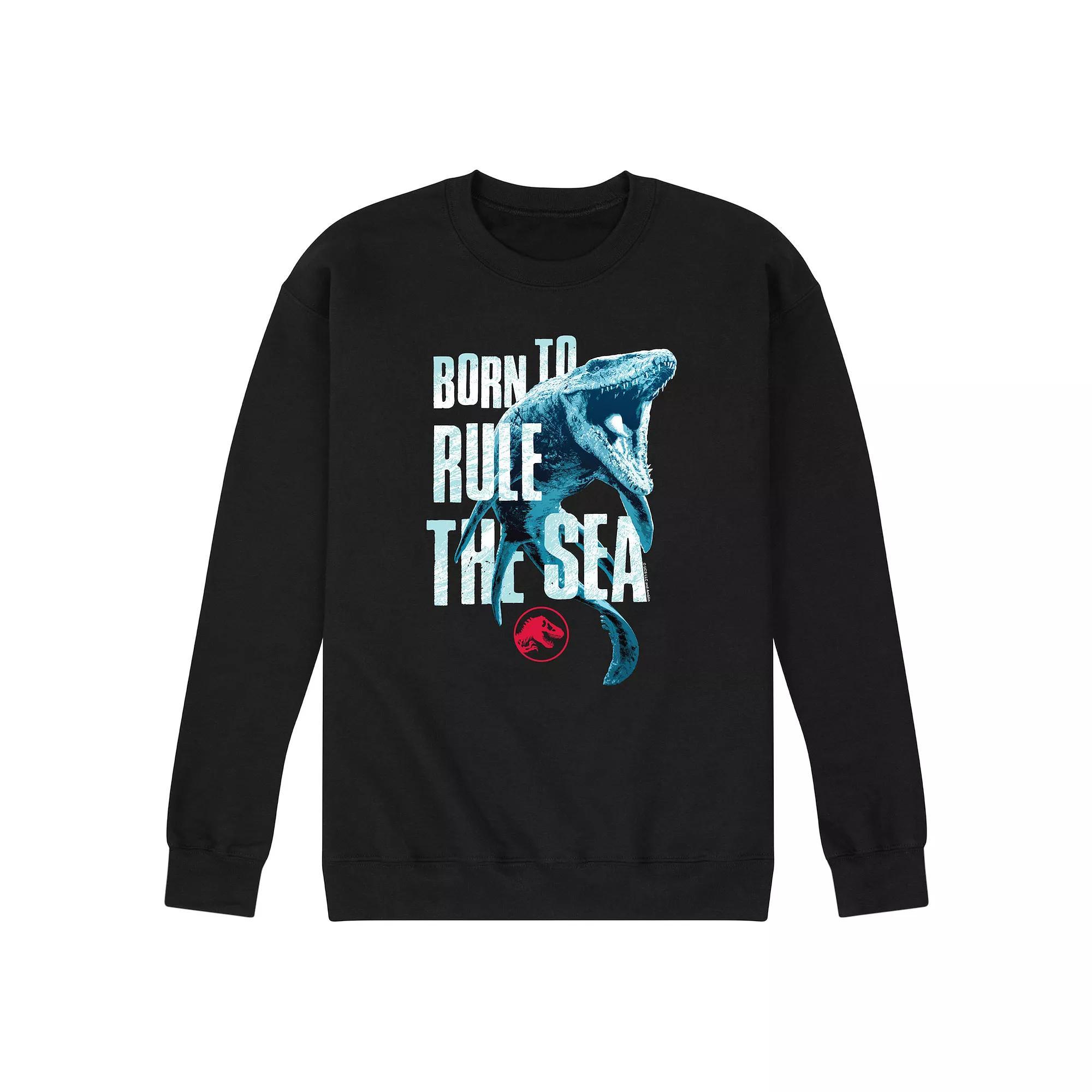 Mens Jurassic World Born To Rule The Sea Long Sleeve Product Image