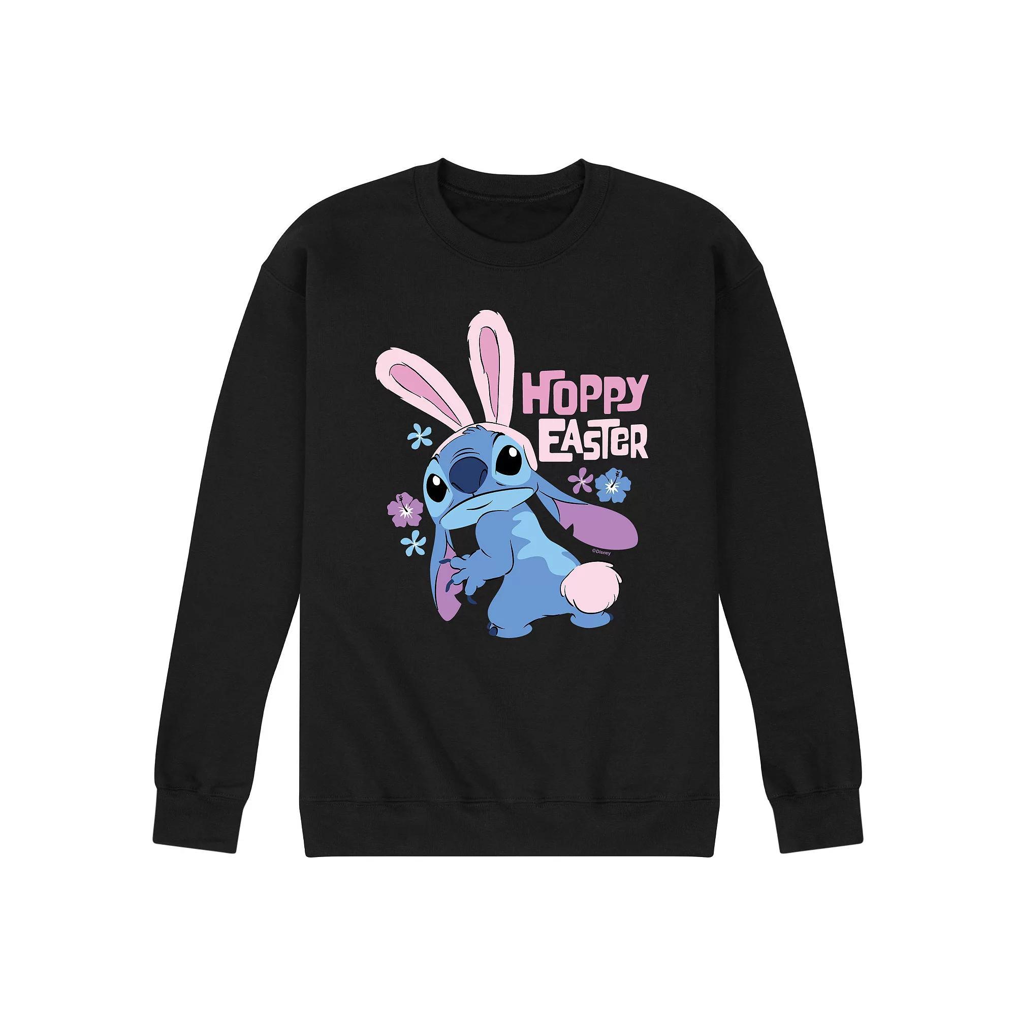 Disneys Lilo & Stitch Mens Hoppy Easter Fleece Sweatshirt Product Image