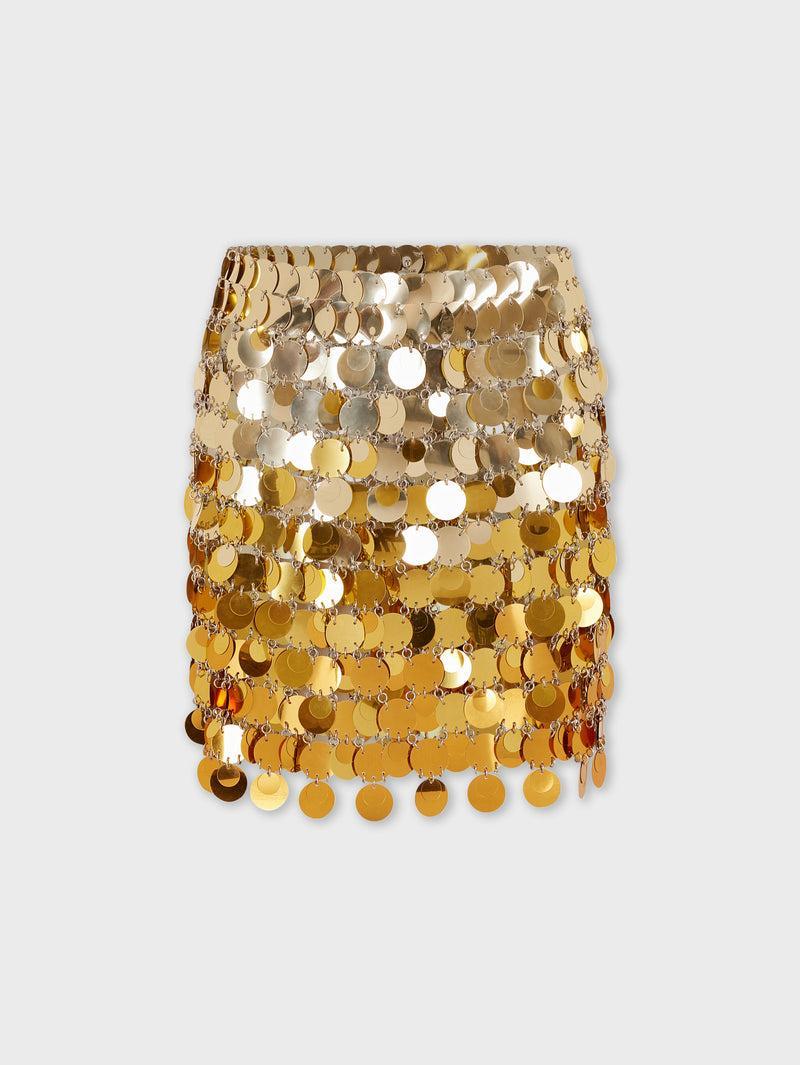 CROPPED TOP IN GRADIENT ASSEMBLY Product Image