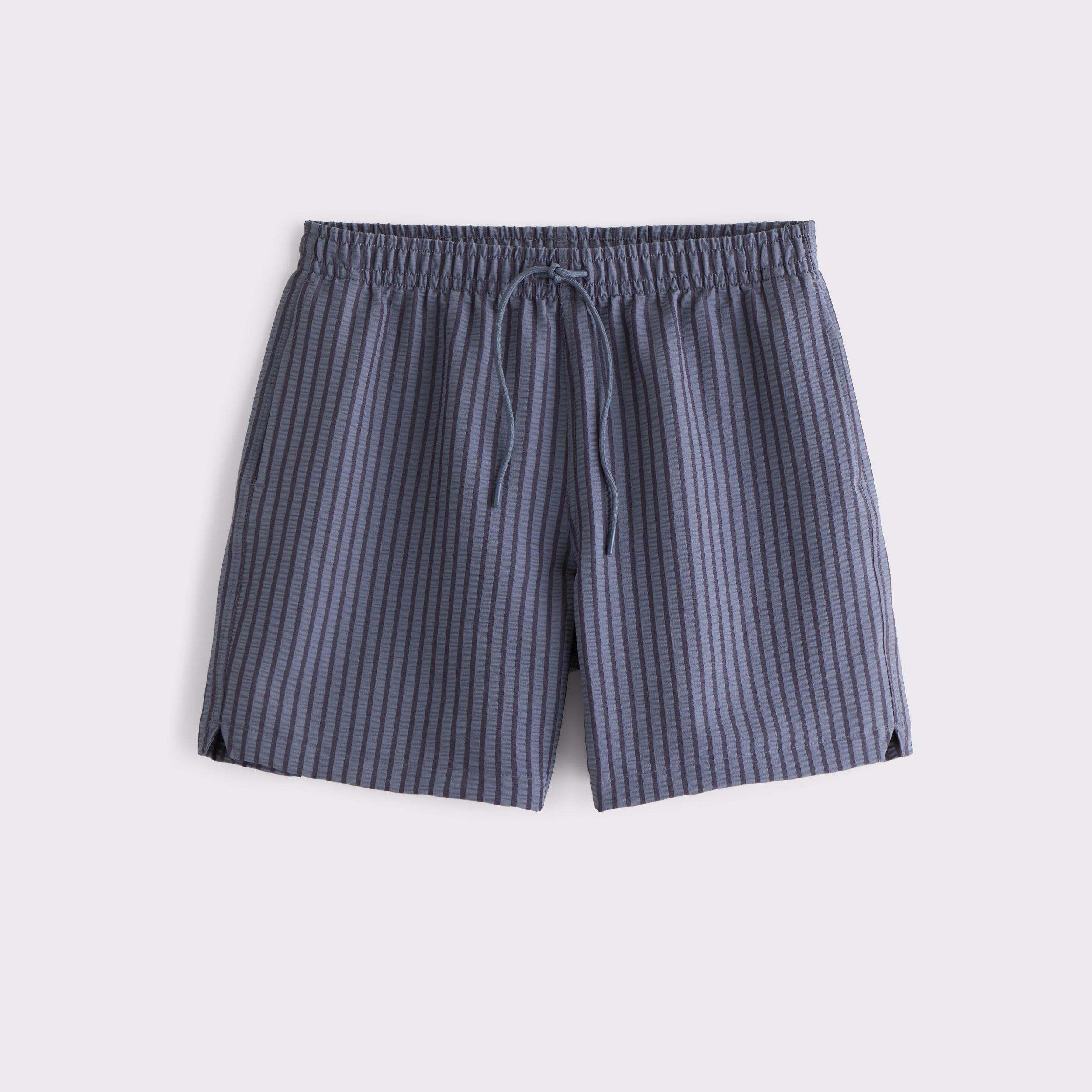 Pull-On Seersucker Swim Trunk Product Image