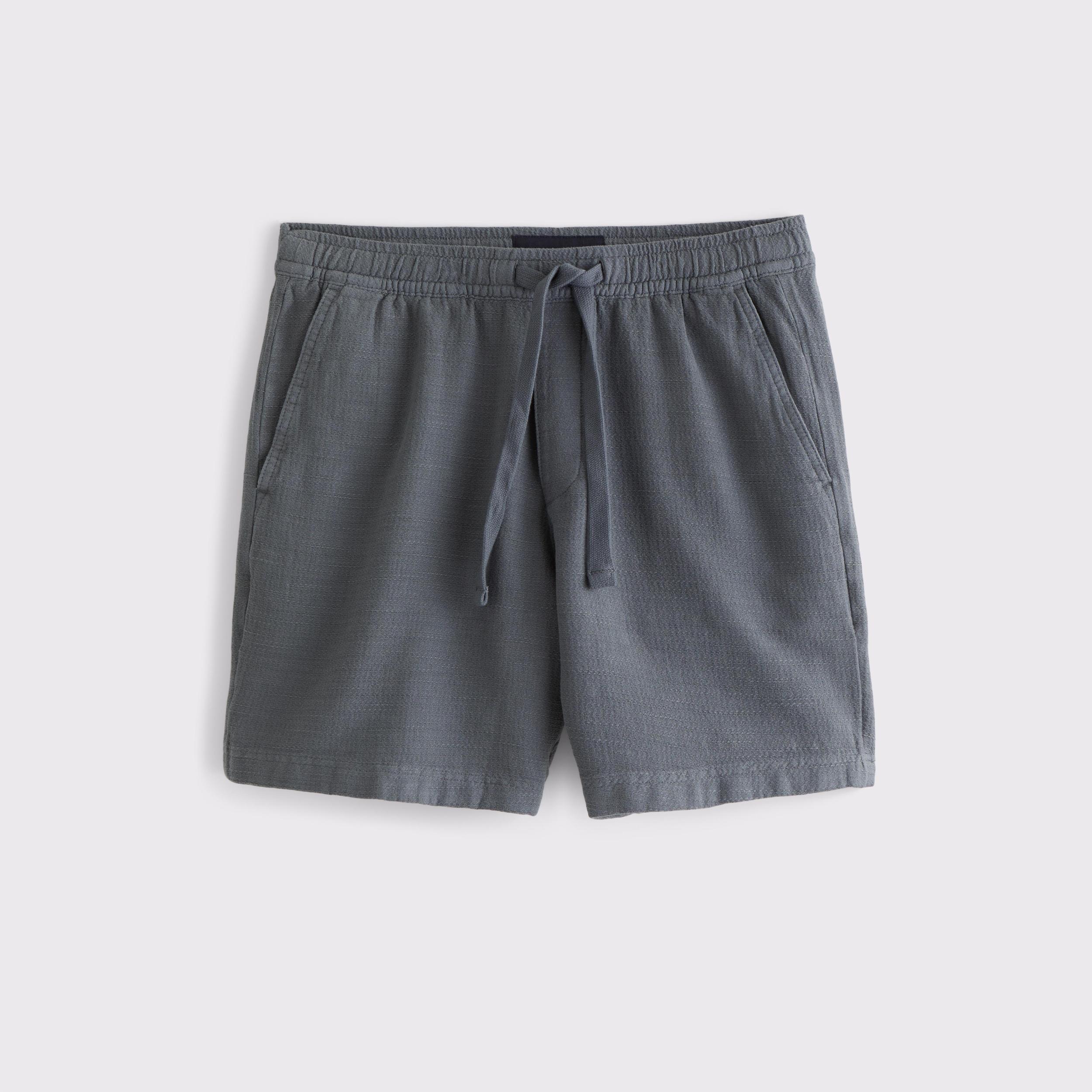 Cotton Texture Pull-On Short Product Image