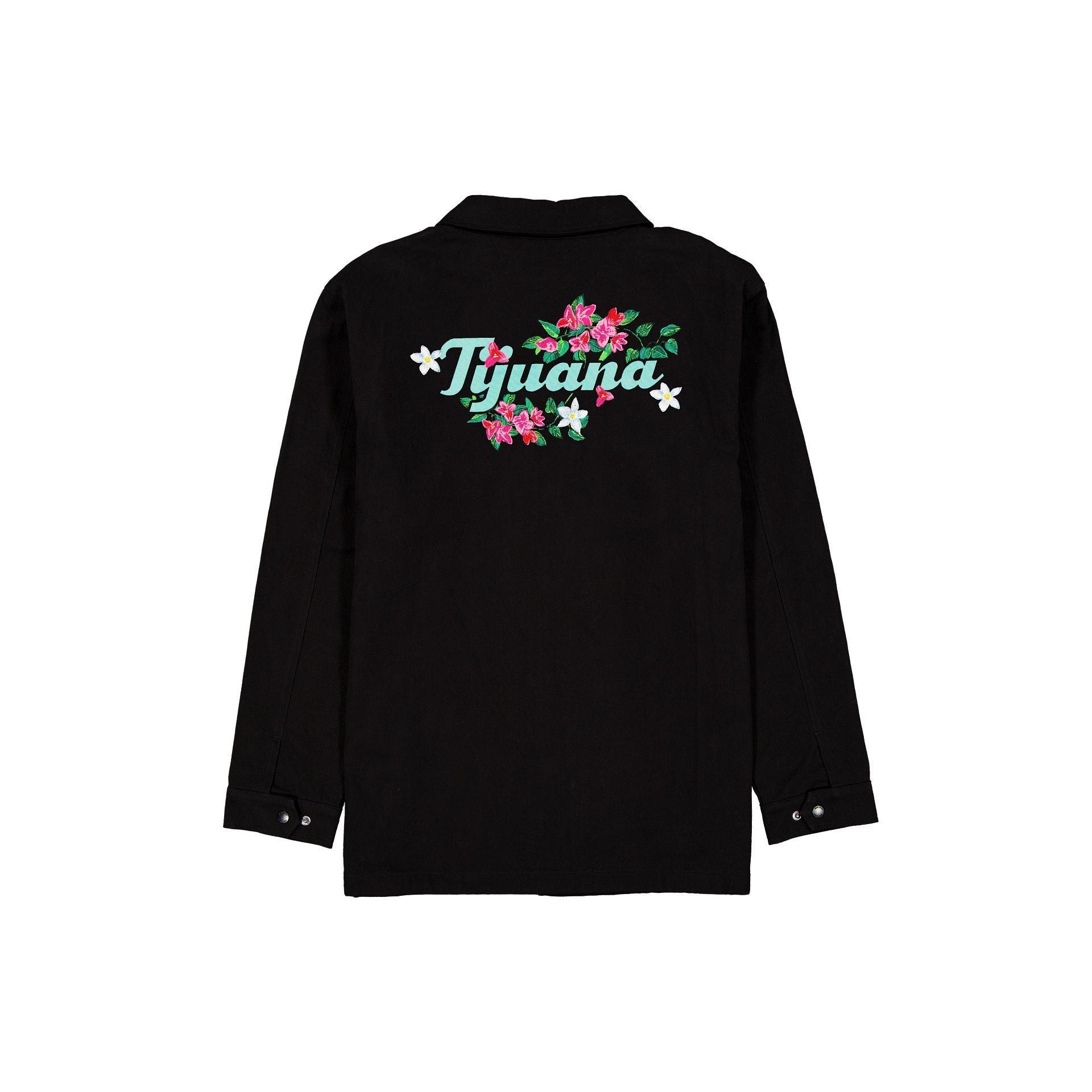 Toros de Tijuana Black Floral Jacket Male Product Image