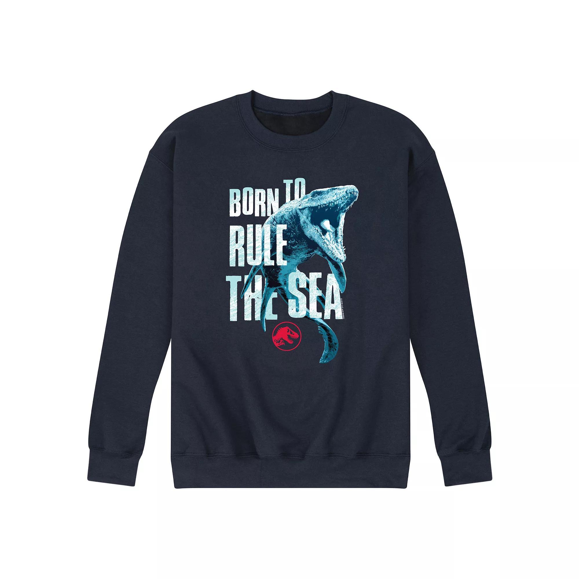 Mens Jurassic World Born To Rule The Sea Long Sleeve Product Image