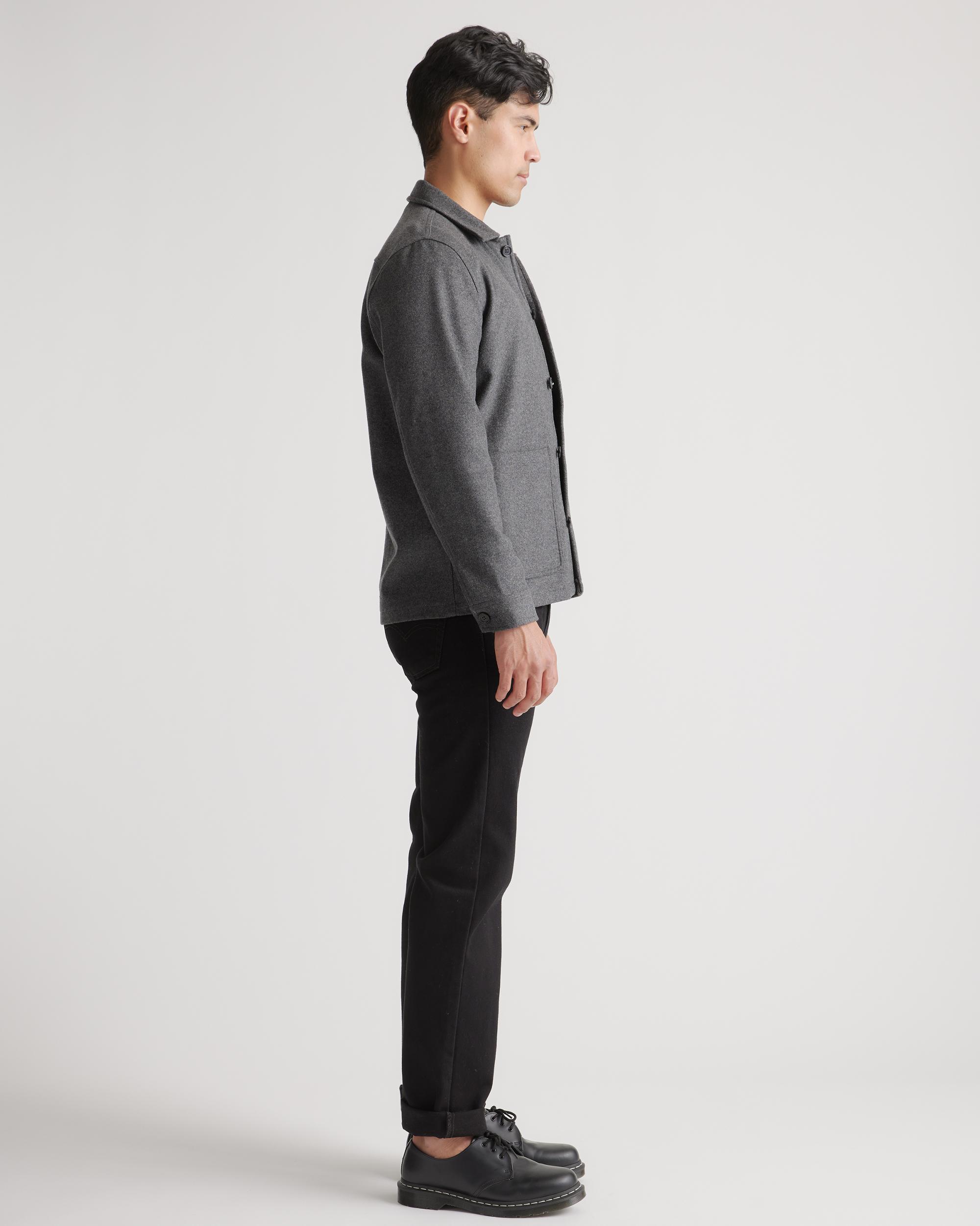 Quince | Men's Italian Wool Chore Jacket Wool/Nylon Product Image