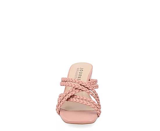 Journee Collection Womens Baylen Wedge Slip On Sandal Product Image