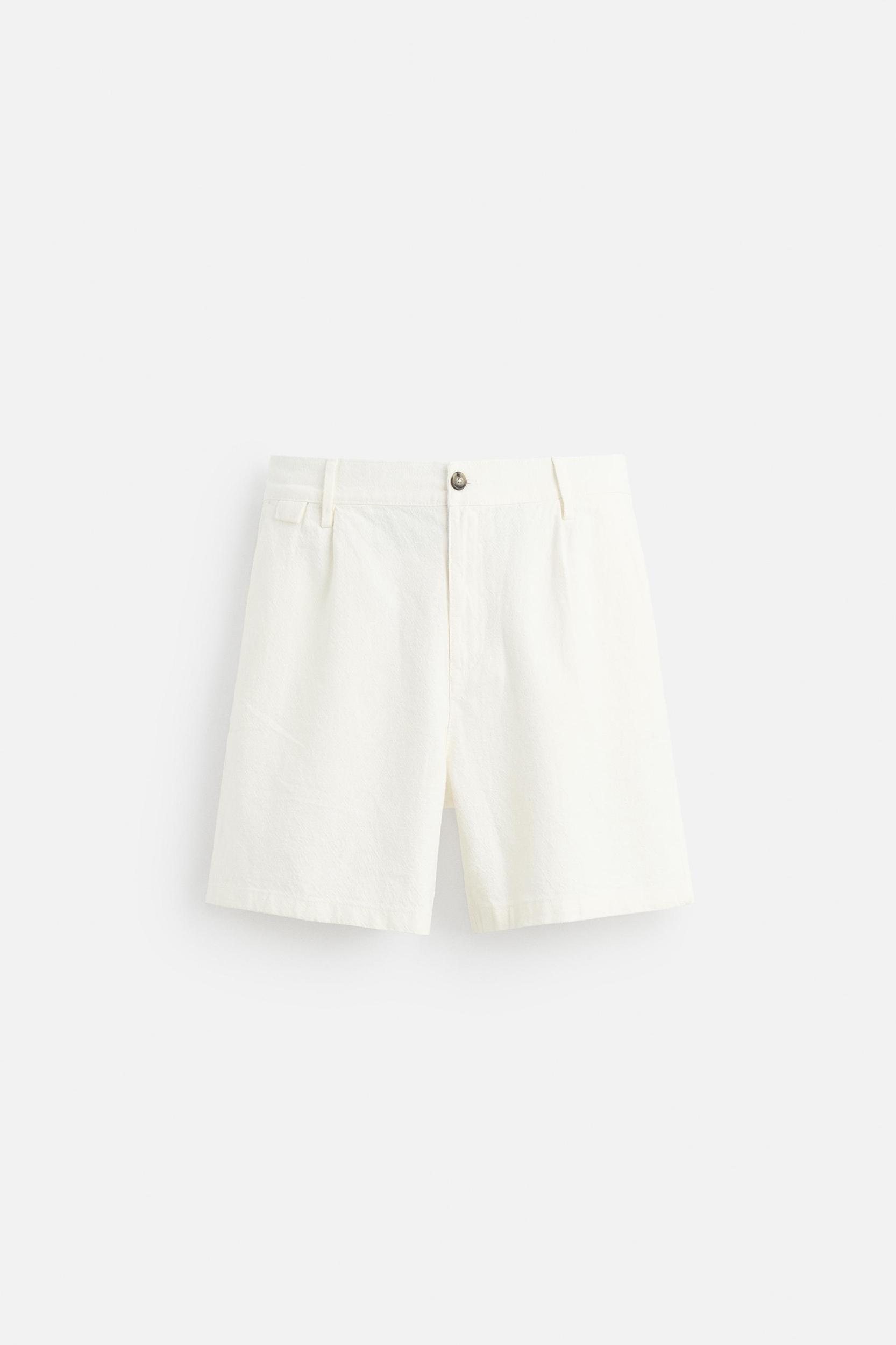 LINEN - COTTON SHORTS Product Image