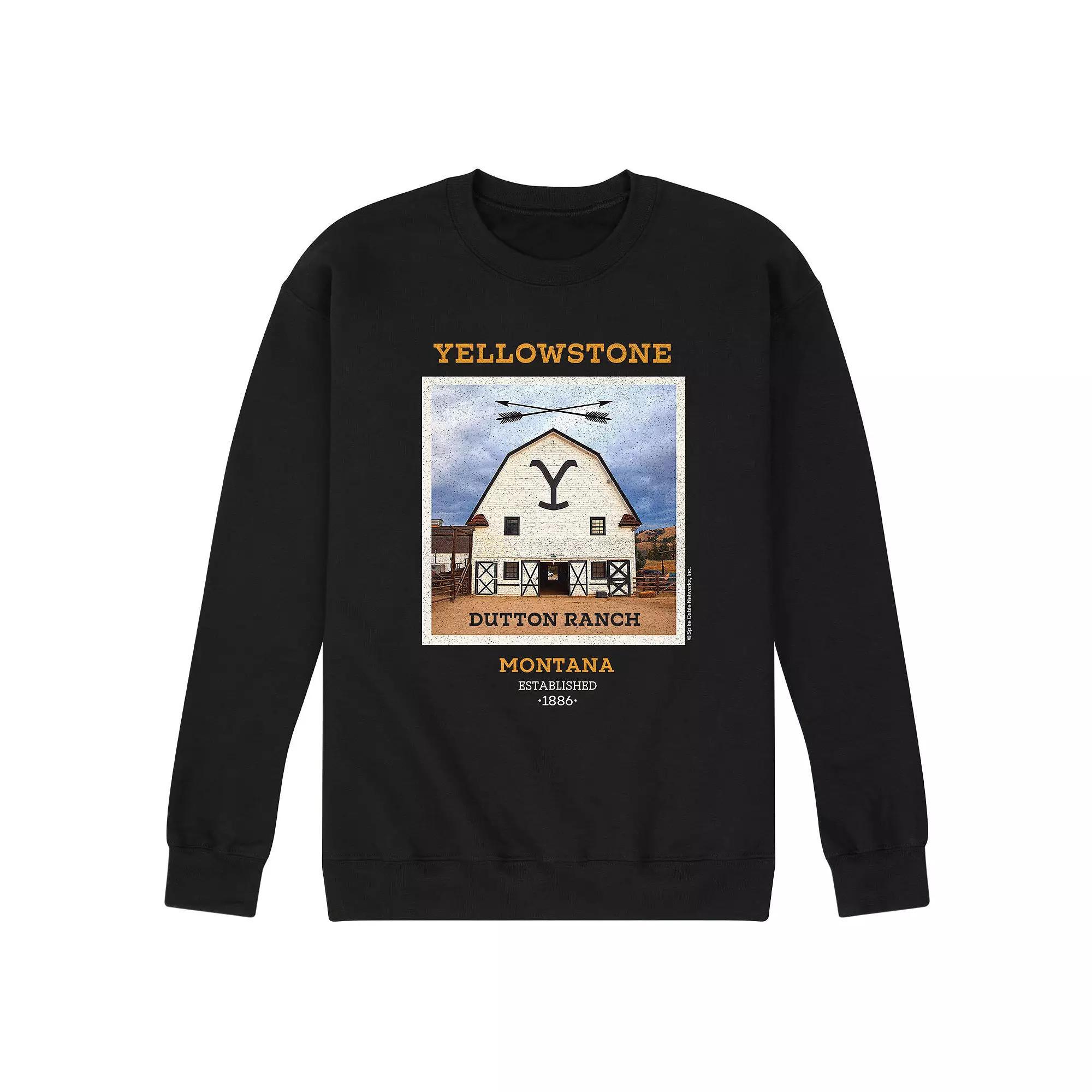 Mens Yellowstone Dutton Barn Sweatshirt Product Image