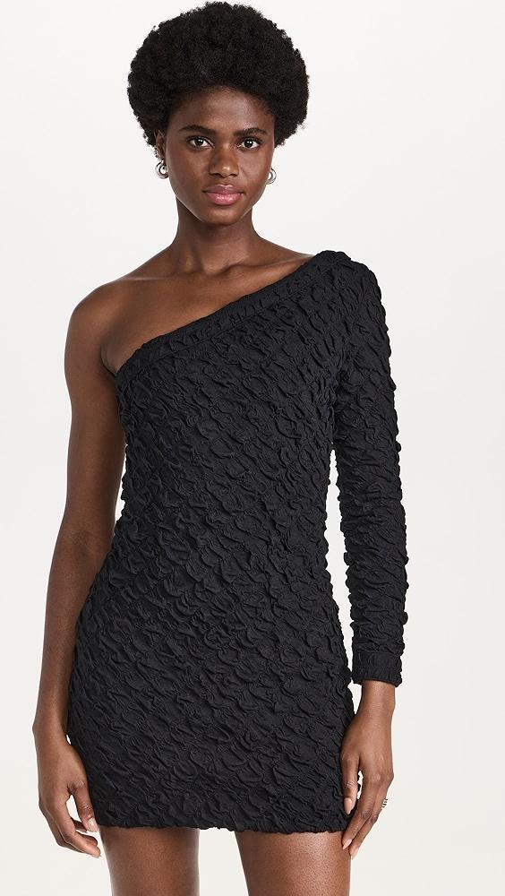 Dur Doux One Sleeve Puckered Mini Dress | Shopbop Product Image