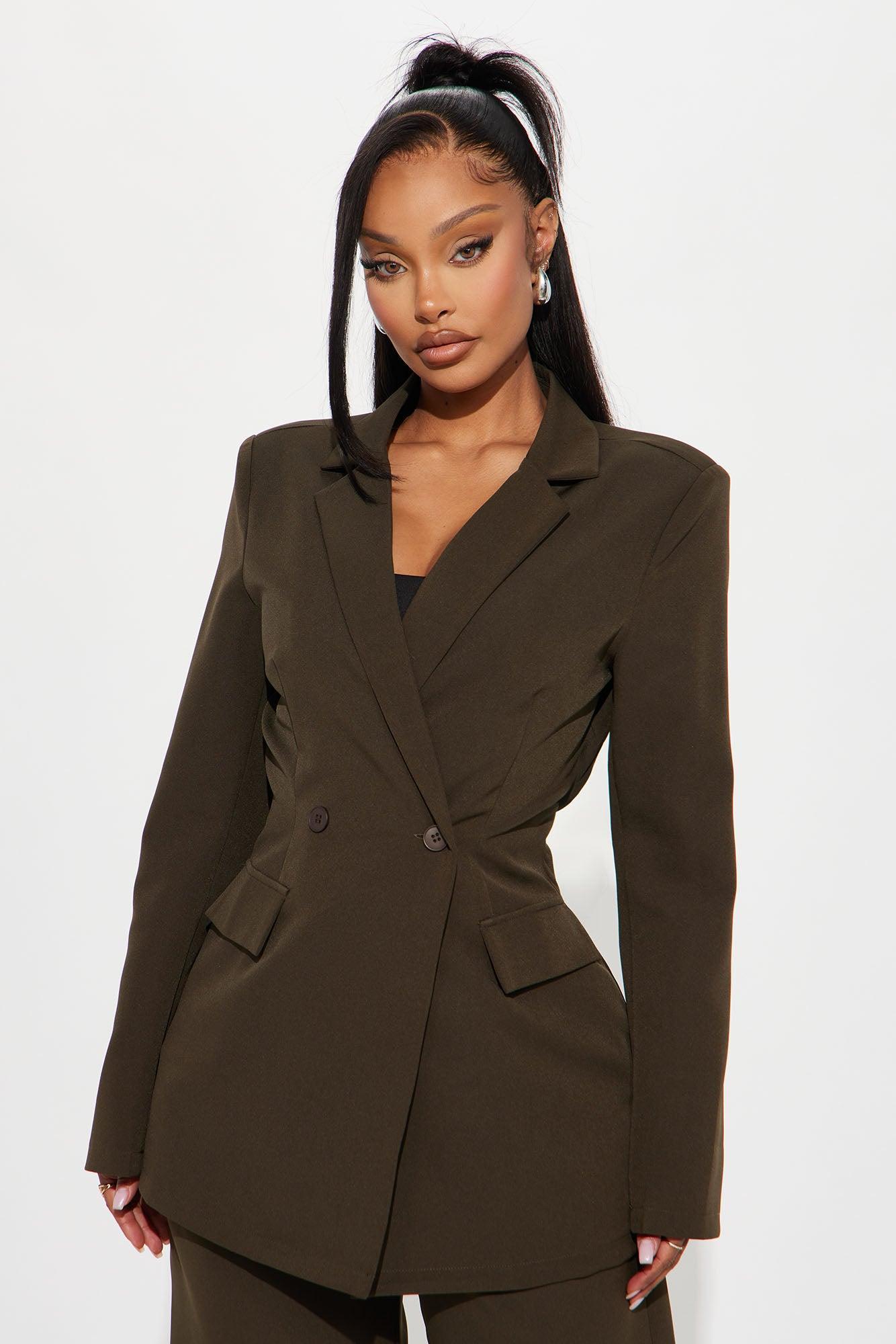 On A Mission Bermuda Short Set - Dark Olive Product Image