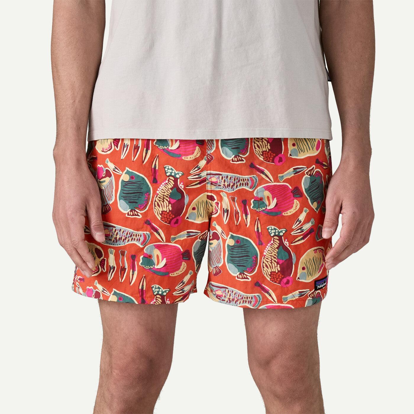 5" Baggies Shorts - Wrasse Pollinator Orange Product Image