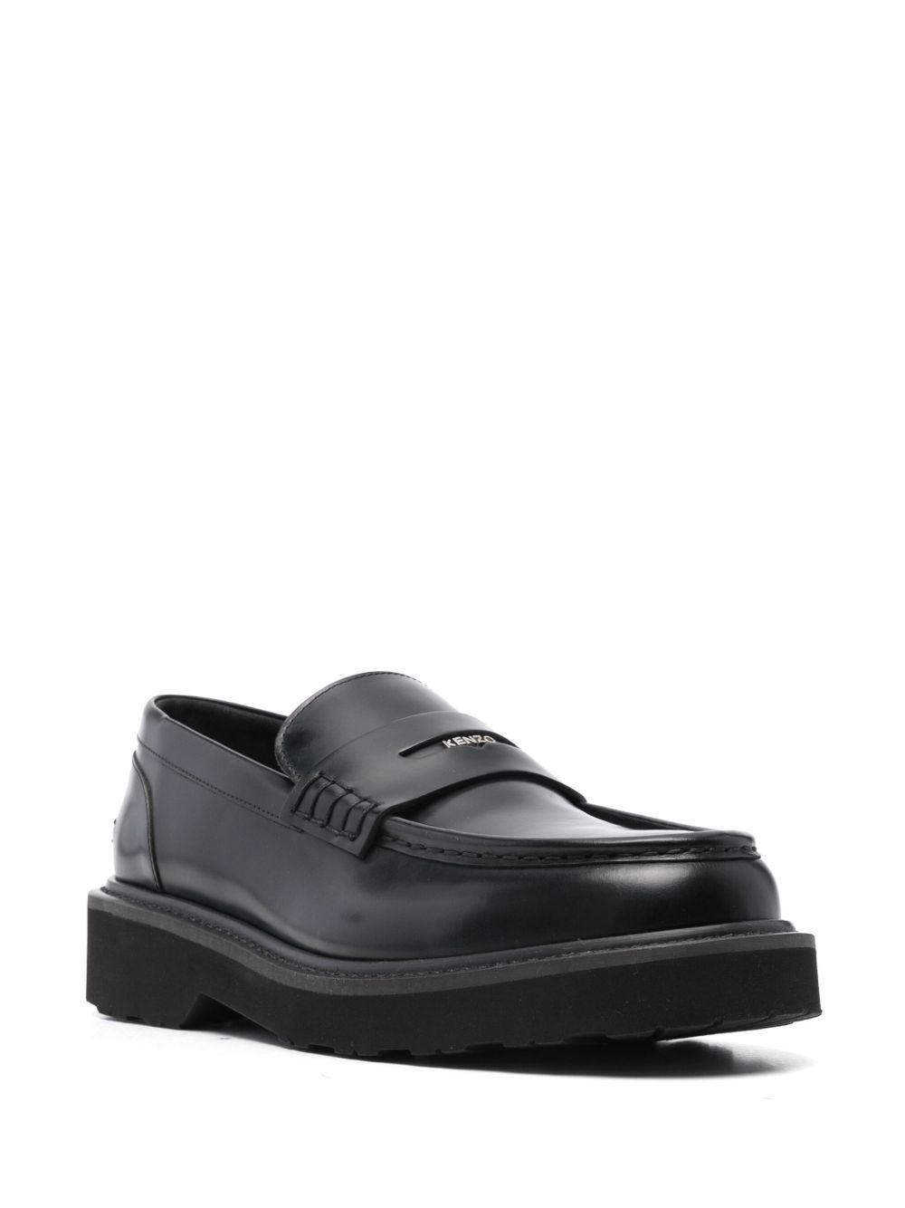 logo-plaque loafers Product Image