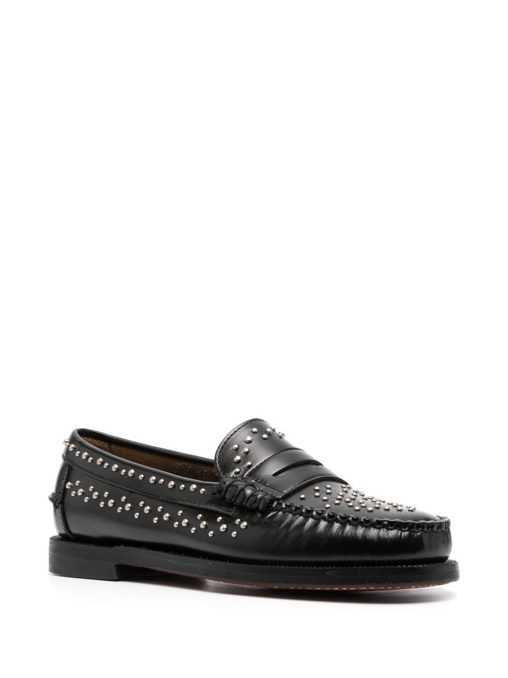 stud-embellished leather loafers Product Image