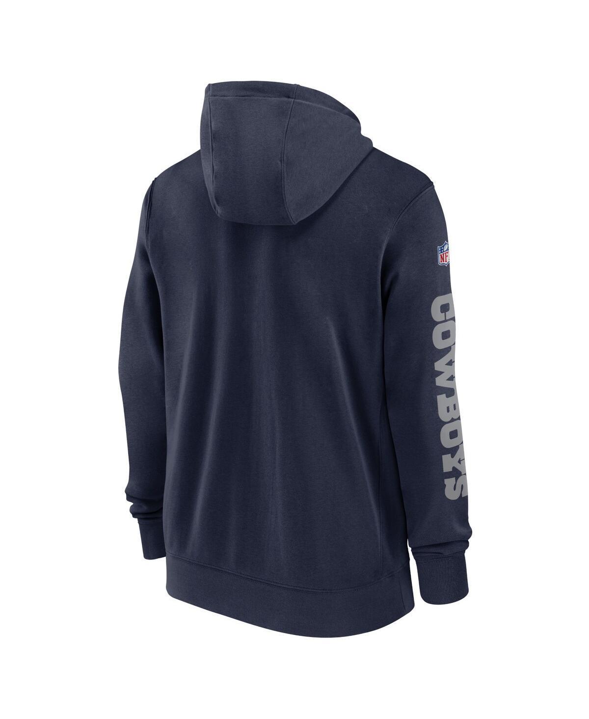 NIKE Men's Red Kansas City Chiefs 2024 Sideline Club Full-zip Hoodie Product Image