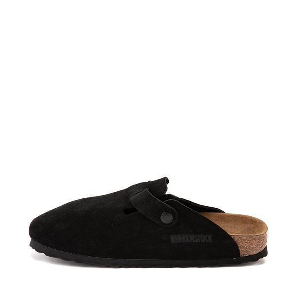 Birkenstock Mens Boston Suede Slide-On Soft Footbed Clogs Product Image