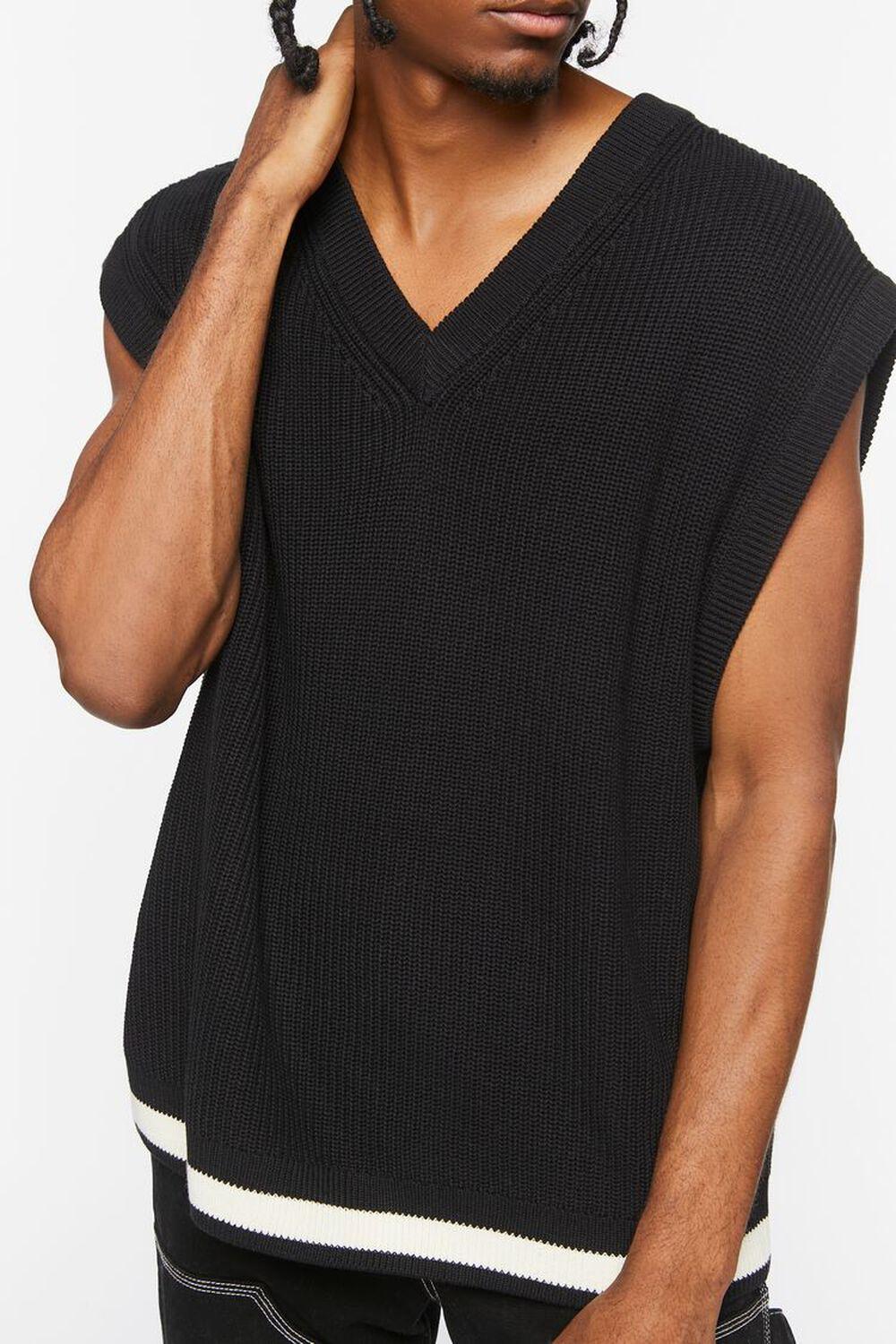 Contrast-Hem Sweater Vest | Forever 21 Product Image