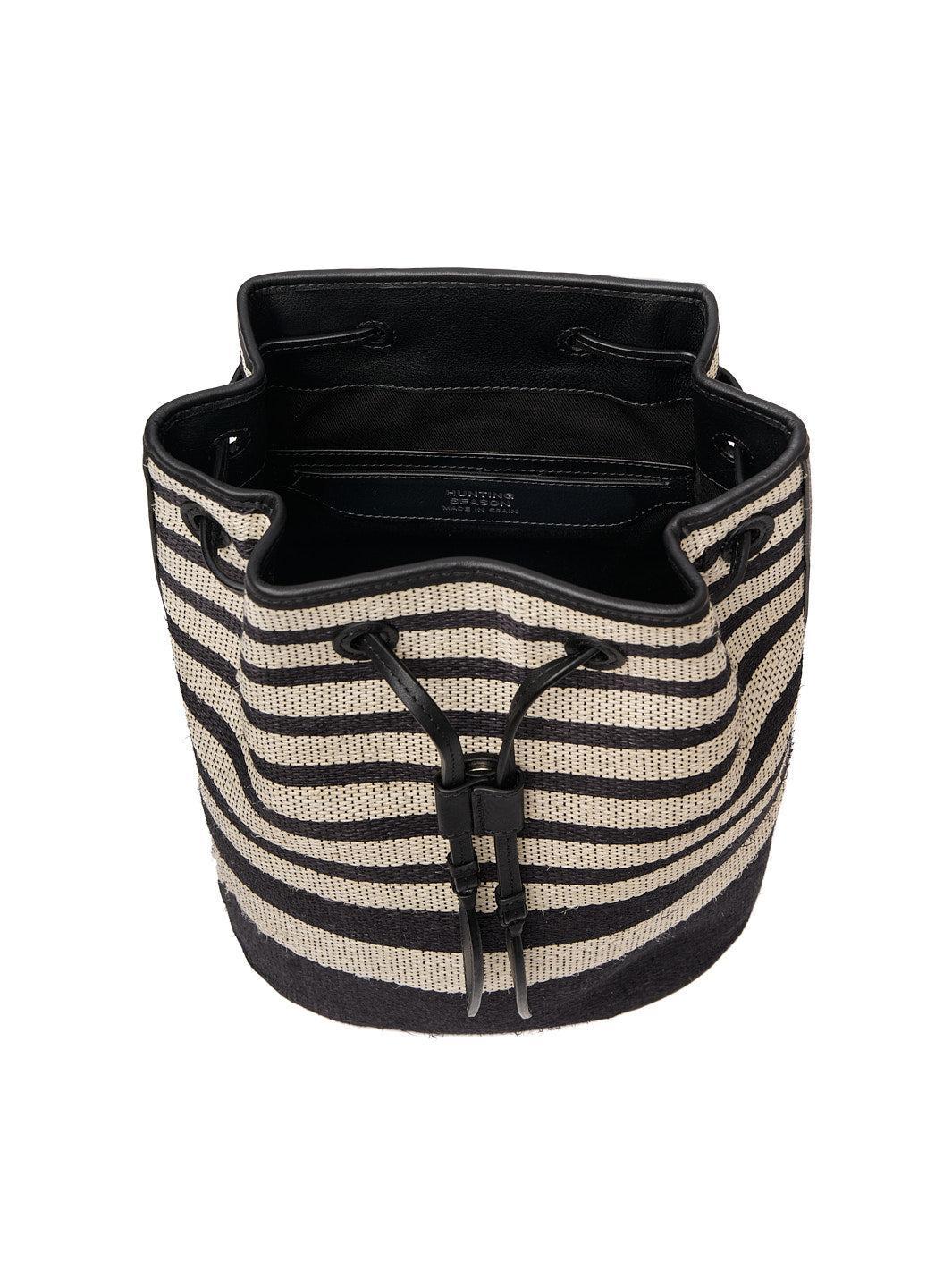 The Backpack in Striped Fique Product Image