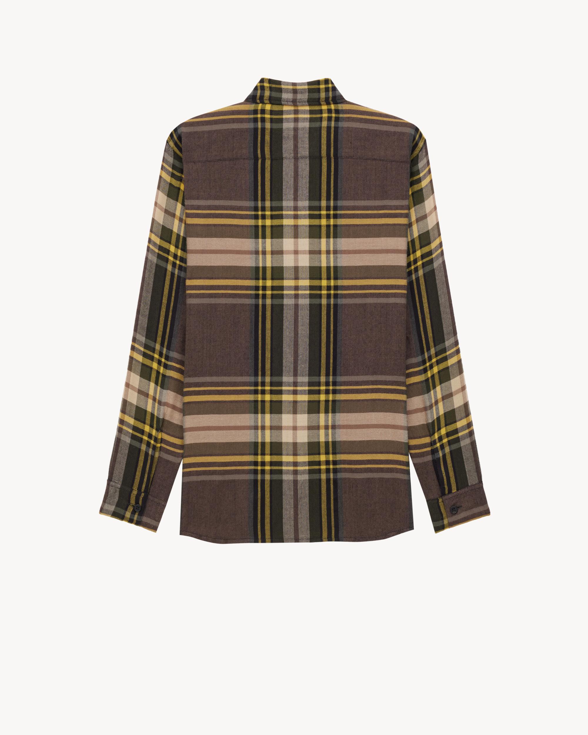 CASSANDRE shirt in tartan Product Image