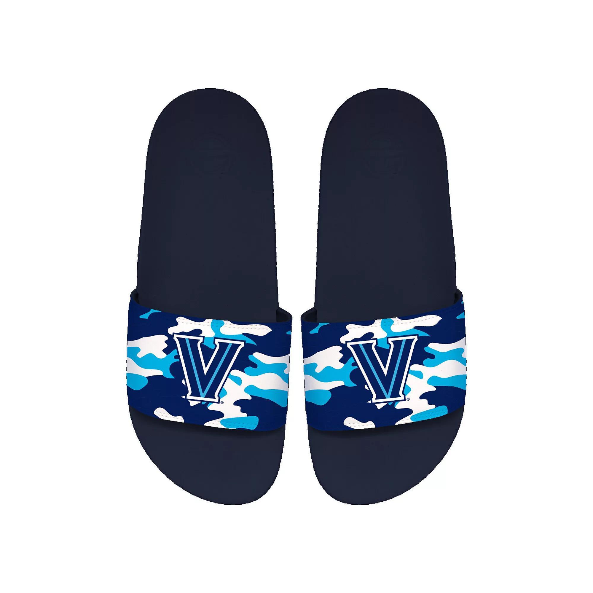 Men's ISlide Villanova Wildcats Camo Motto Slide Sandals, Size: 11-12, Blue Product Image