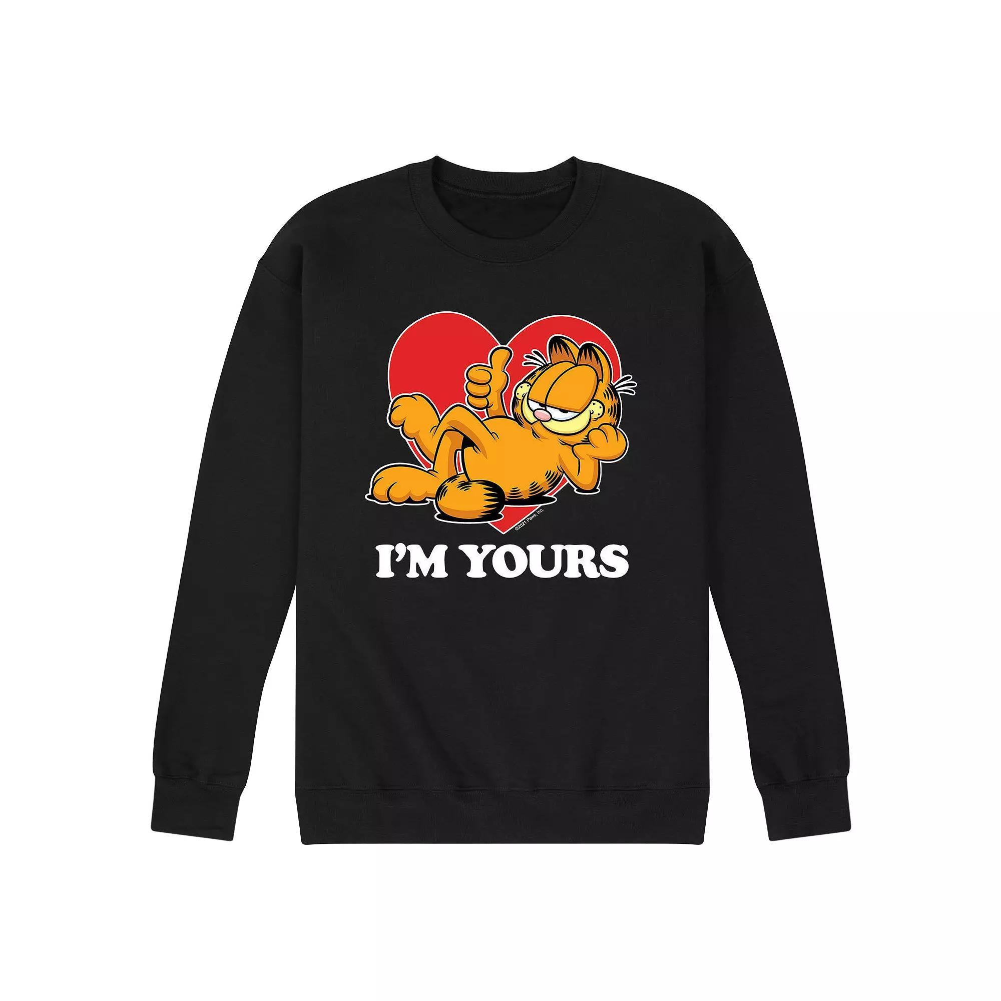 Mens Garfield Im Yours Sweatshirt Product Image