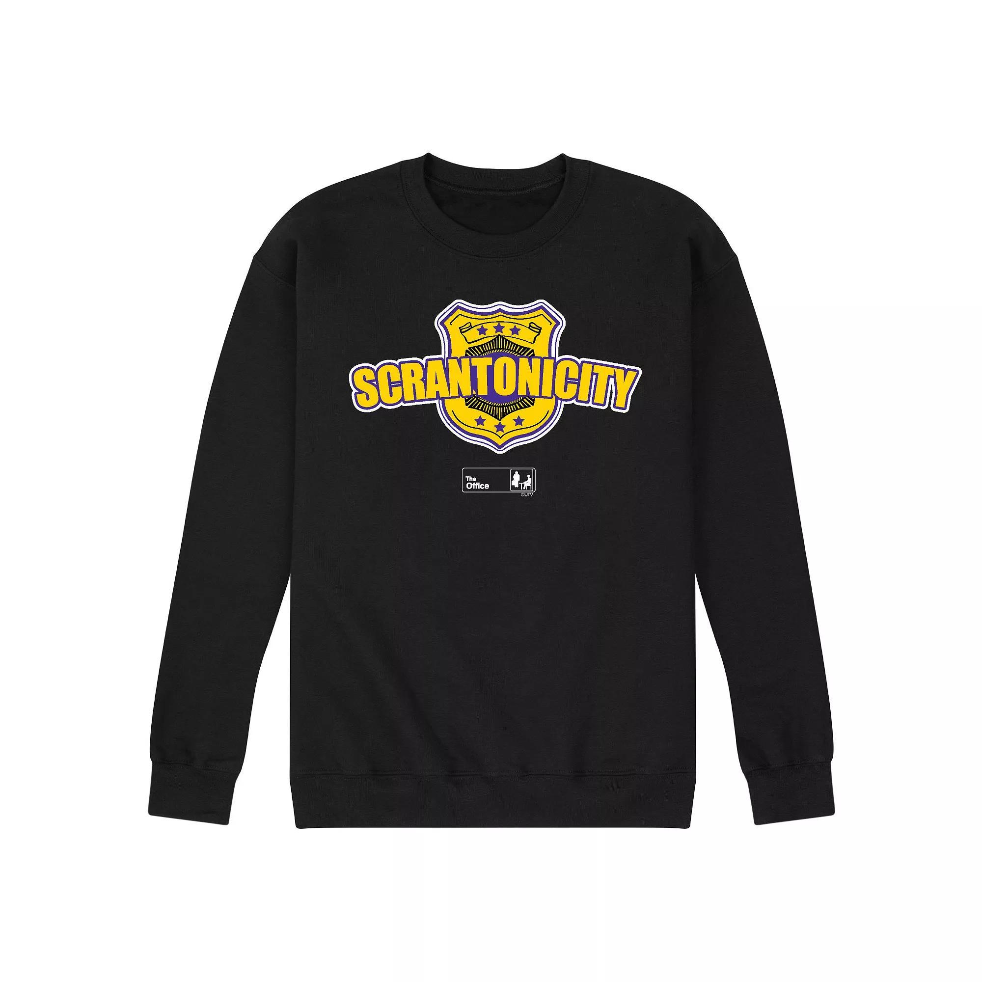 Mens The Office Scrantonicity Sweatshirt Blue Product Image