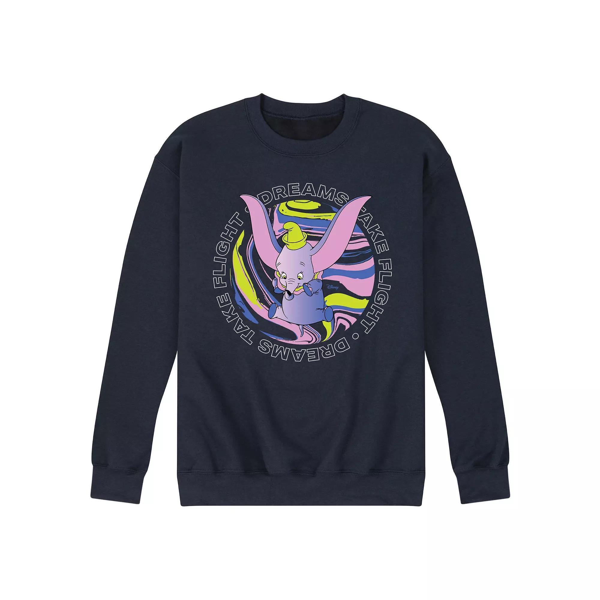 Disneys Dumbo Mens Dreams Take Flight Fleece Sweatshirt Product Image