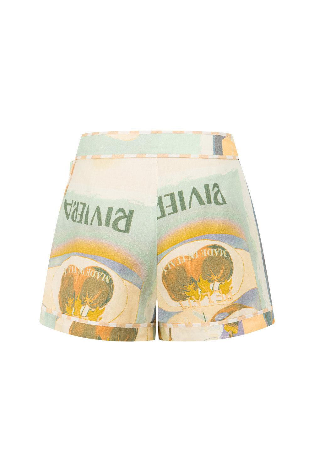 Portofino Top - Fiorire Acqua Product Image