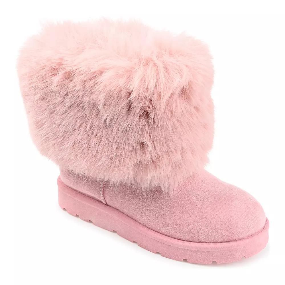 Journee Shanay Tru Comfort Foam Womens Faux-Fur Winter Boots Product Image