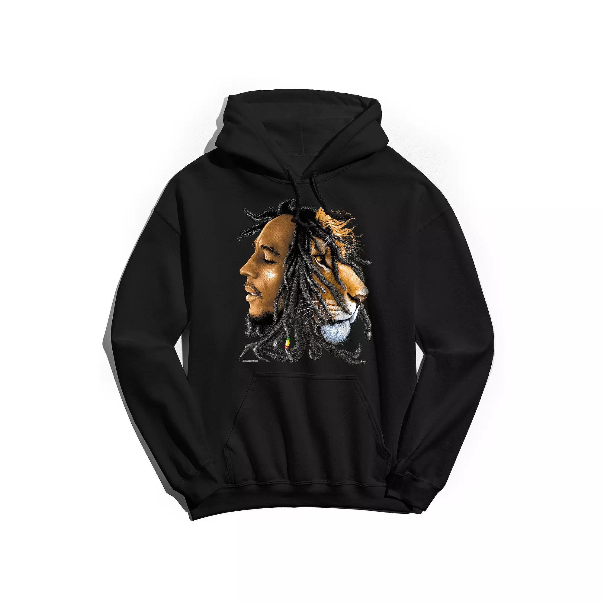 Men's Kiss Vintage Hoodie, Size: XXL, Black Product Image