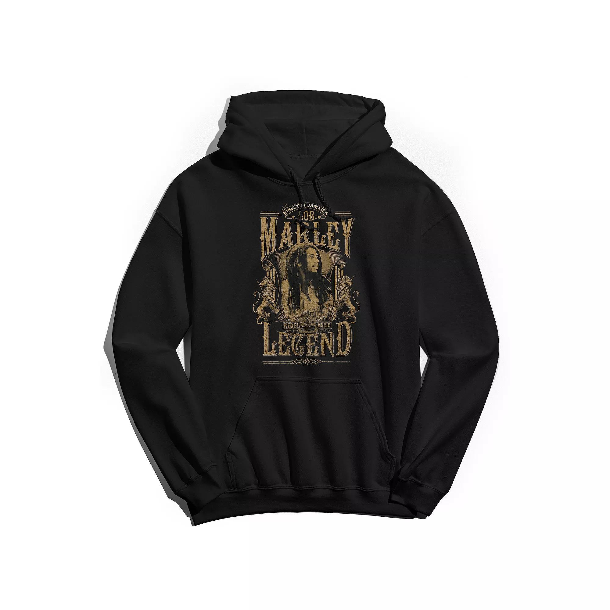 Men's Kiss Vintage Hoodie, Size: XXL, Black Product Image