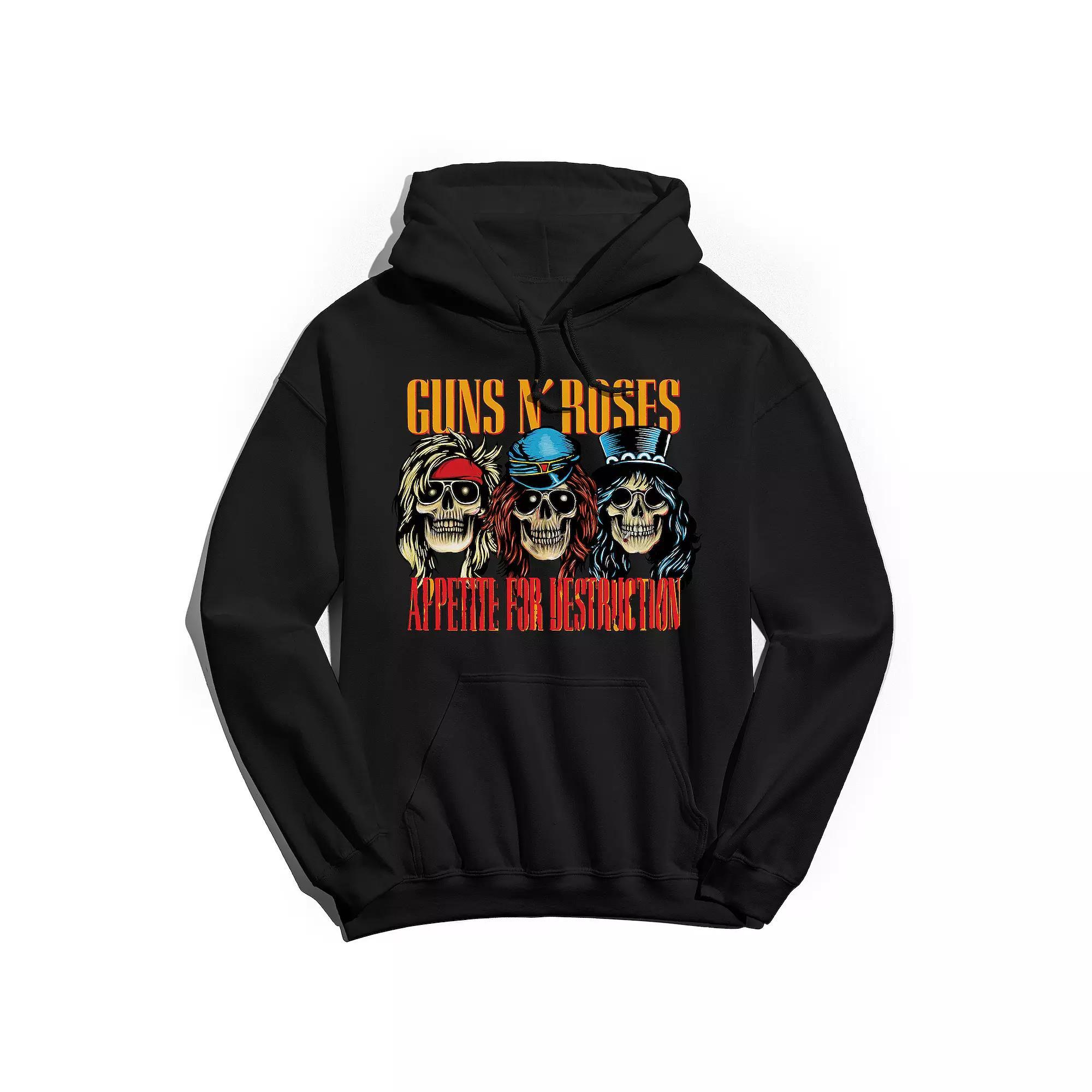 Men's Duke & Sons Go Fight Win Graphic Hoodie, Size: Small, Navy Gray Product Image