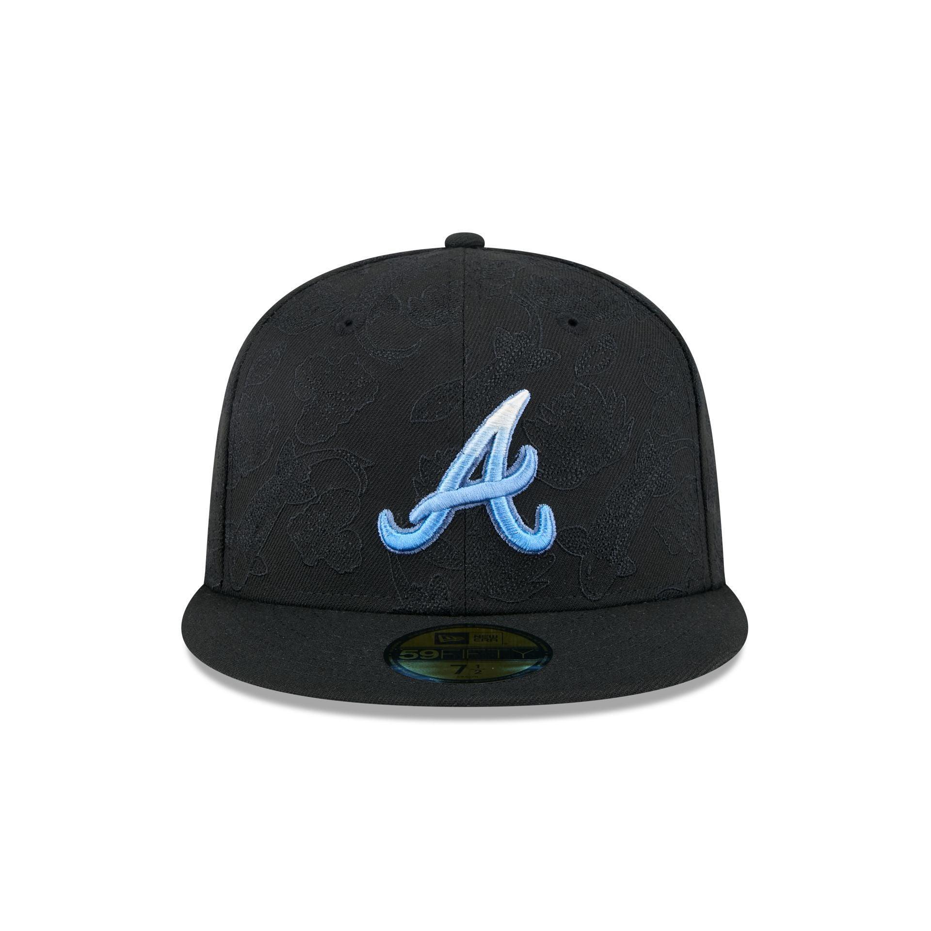 Atlanta Braves Tonal Koi 59FIFTY Fitted Hat Male Product Image