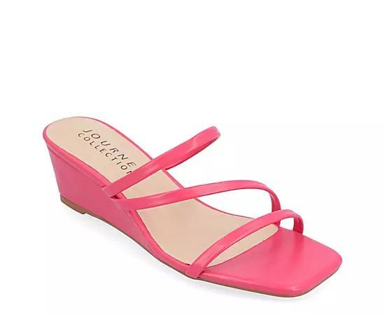 Journee Takarah Womens Wedge Sandals Product Image