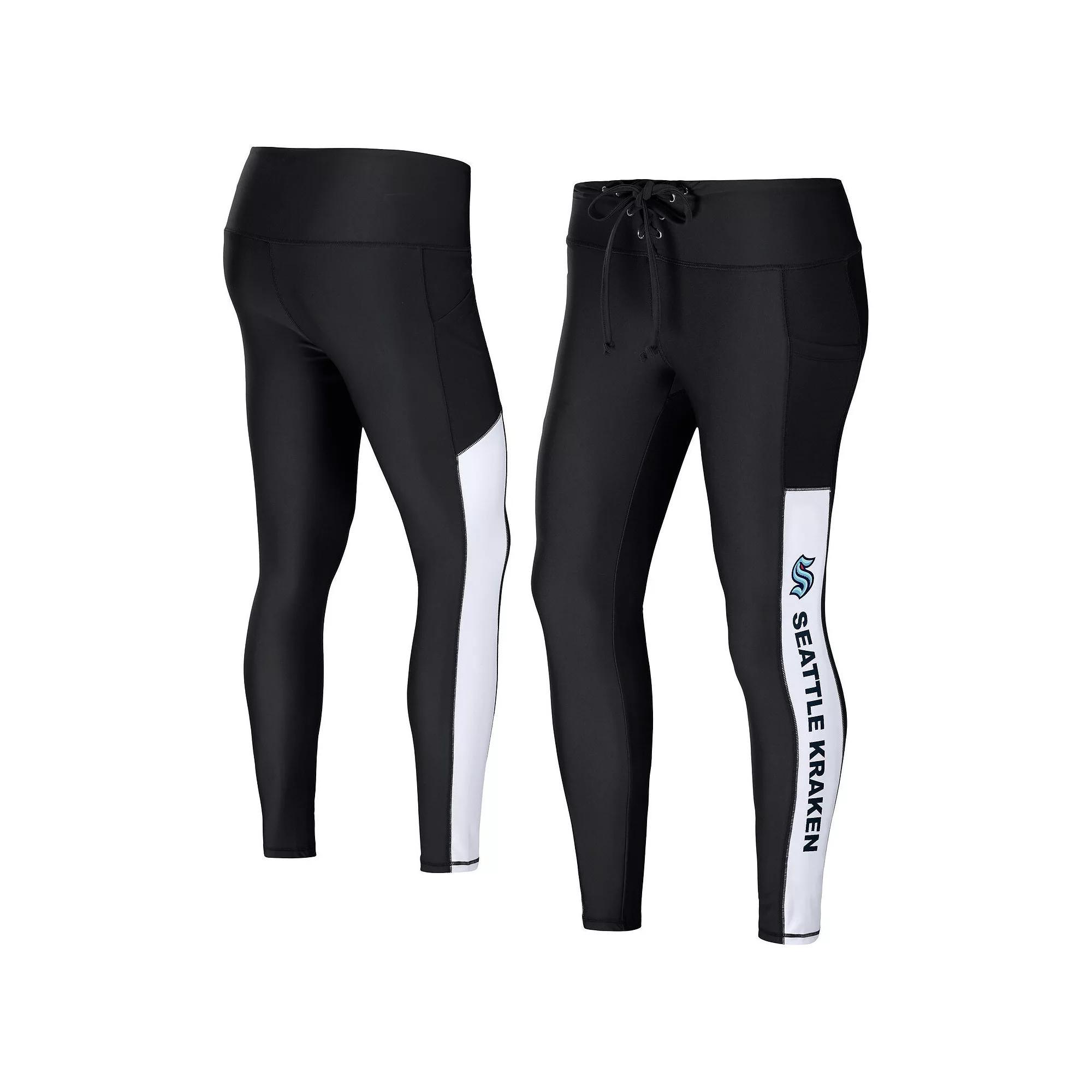 Women's WEAR by Erin Andrews Black Tampa Bay Buccaneers Leggings, Size: XL Product Image