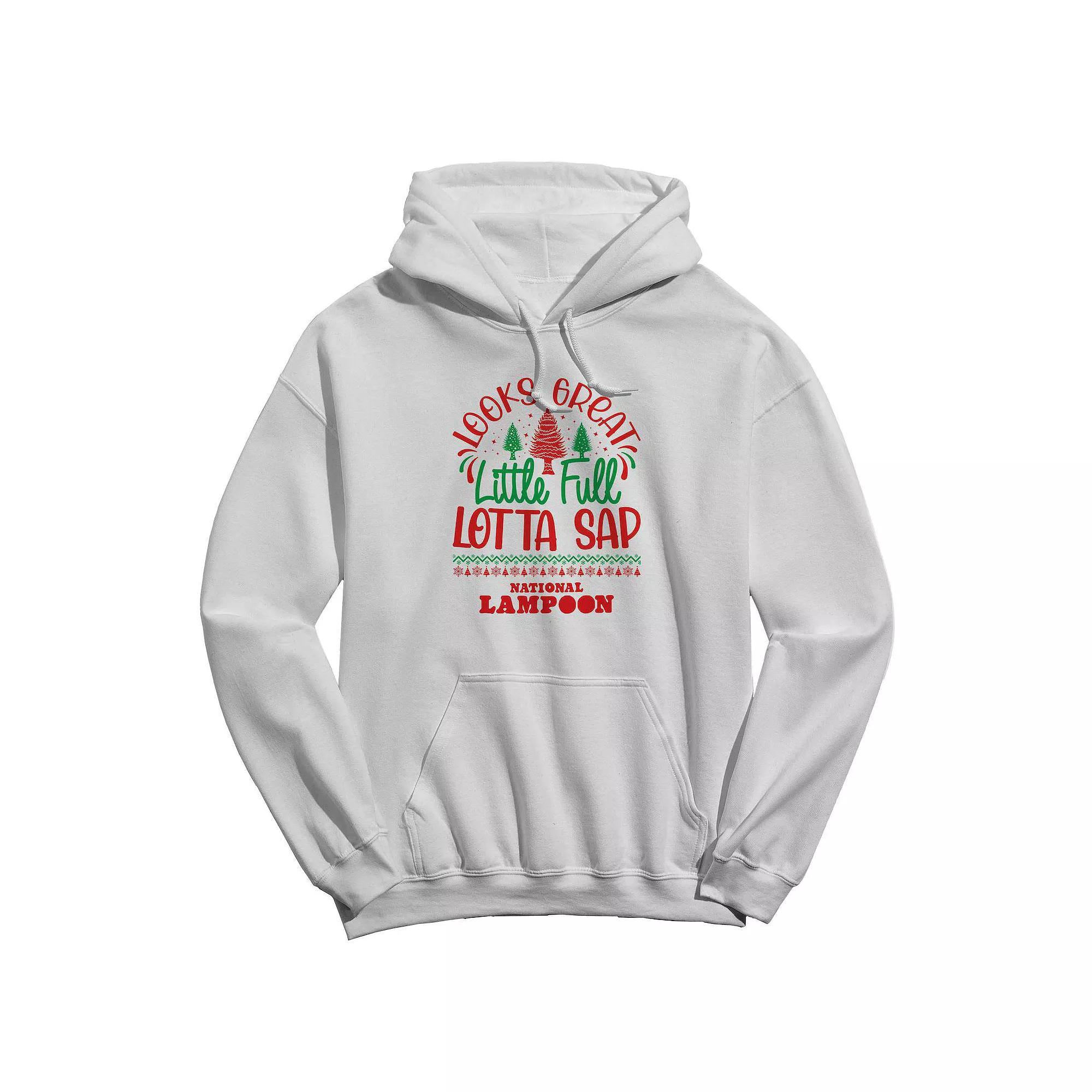 Men's Lota Sap National Lampoon's Christmas Vacation Graphic Hoodie, Size: XXL, White Product Image