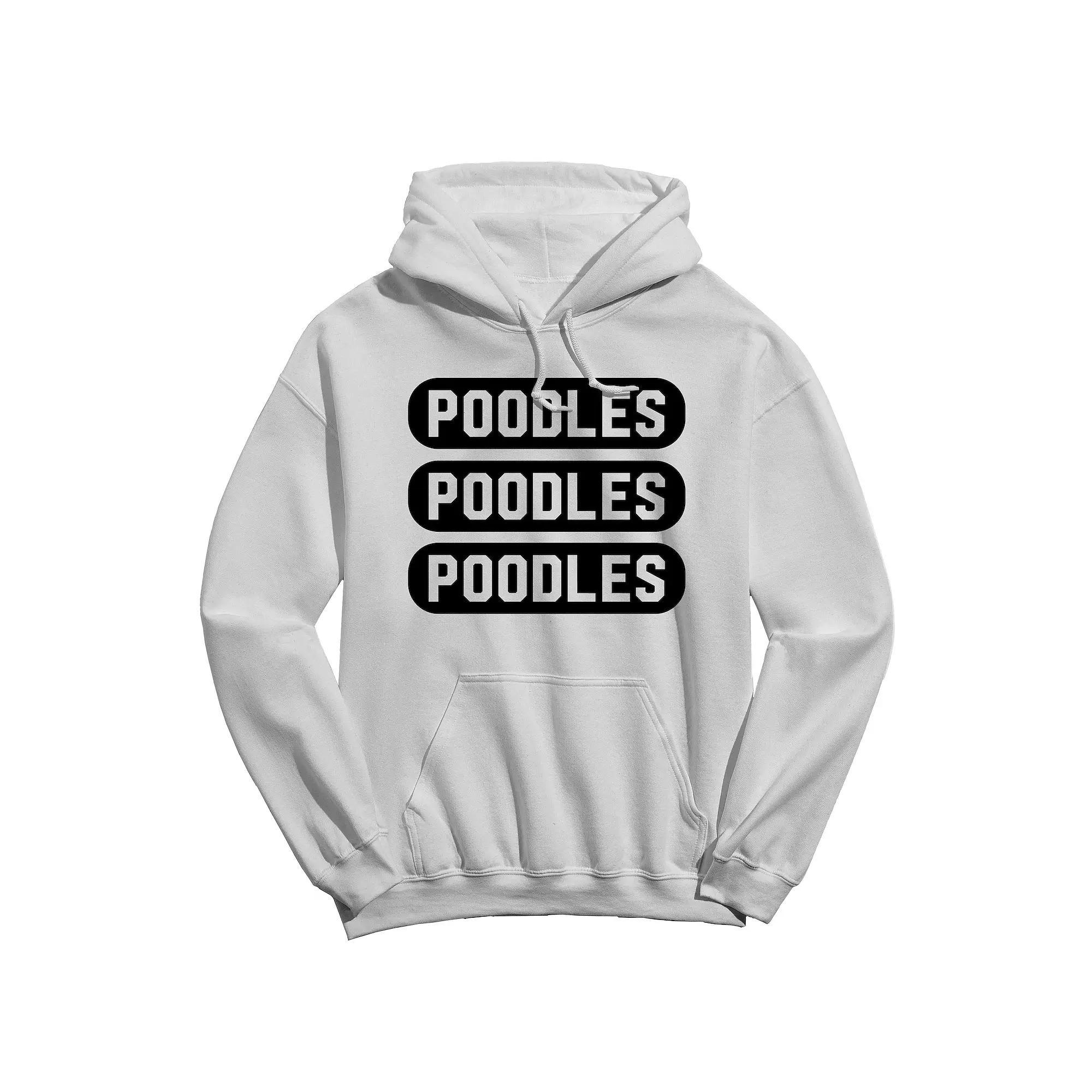 Mens COLAB89 Poodles Graphic Hoodie Product Image