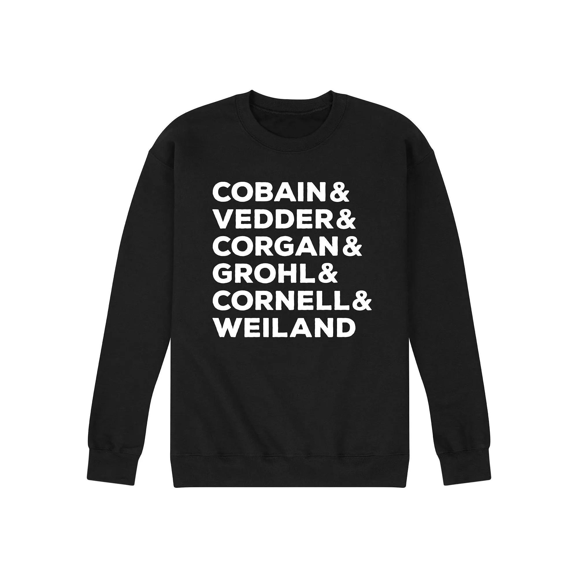 Mens Grunge Stars Sweatshirt Product Image